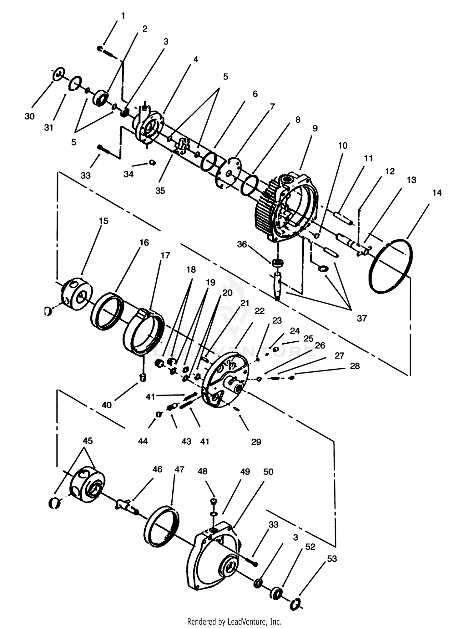 Eaton Hydrostatic Transmission #1100-062