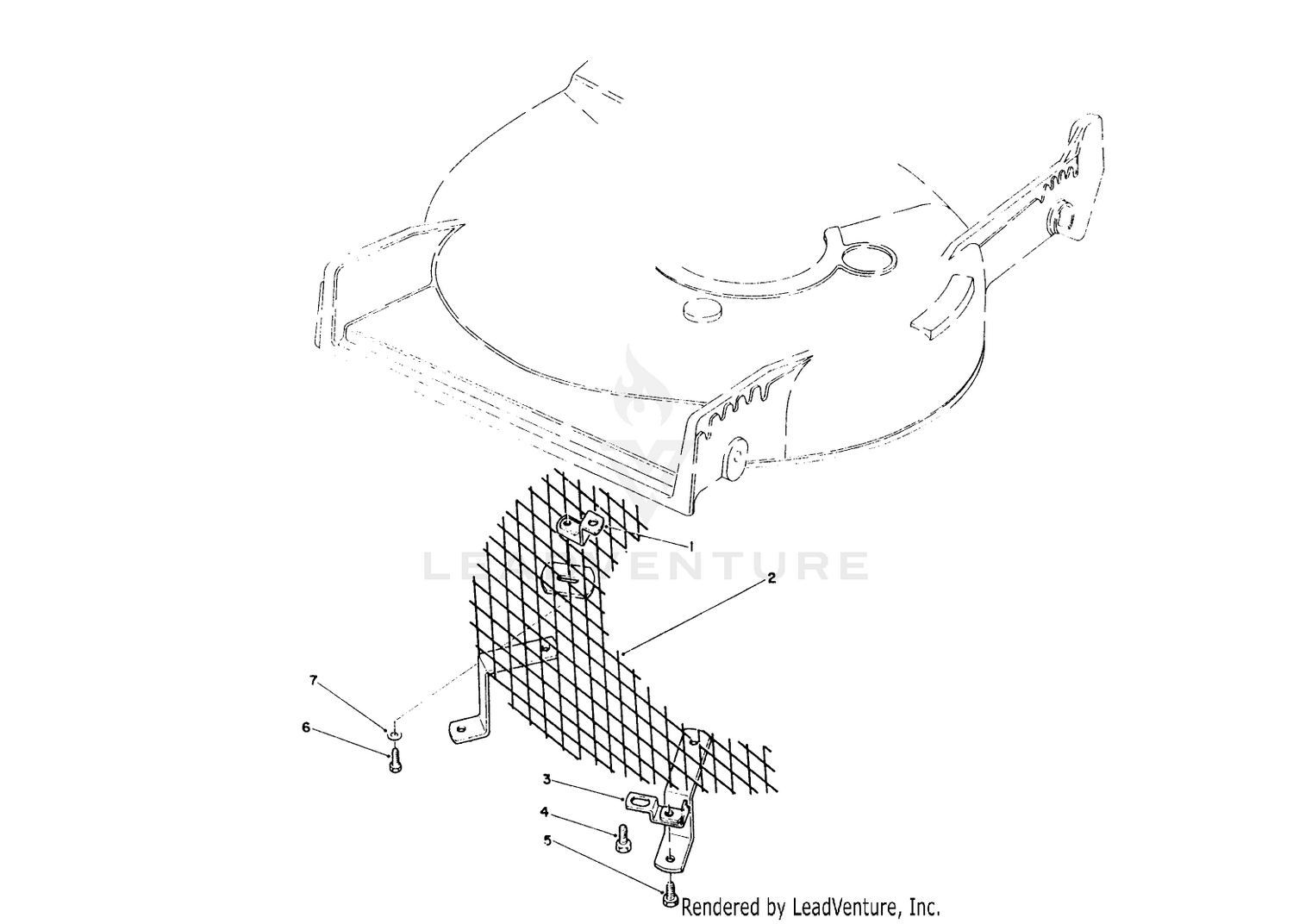 Leaf Shredder Kit Model No. 59157 (optional)