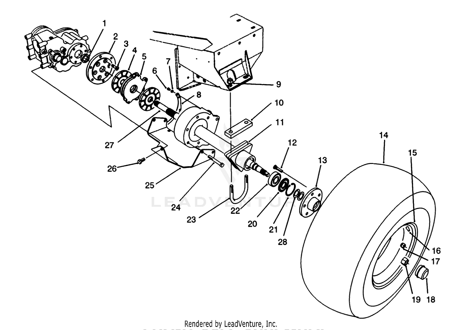 Front Axle Assembly