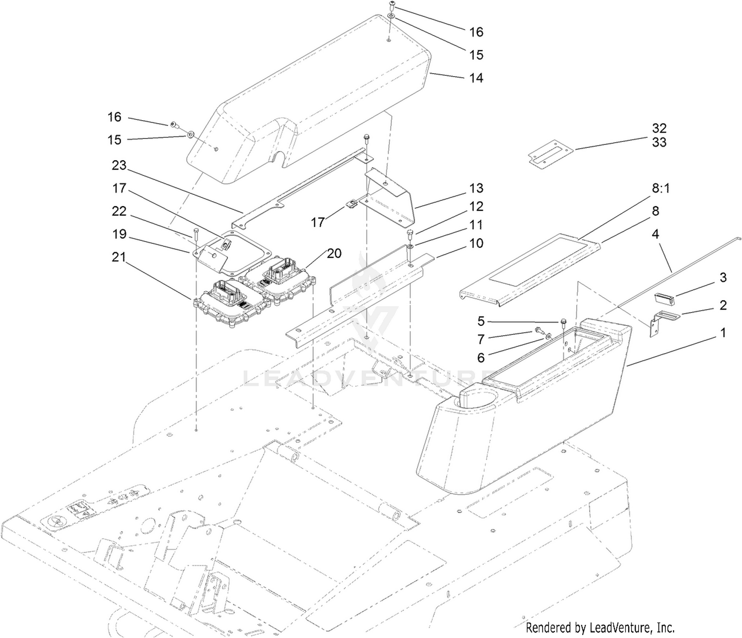 Controller and Tool Box Assembly
