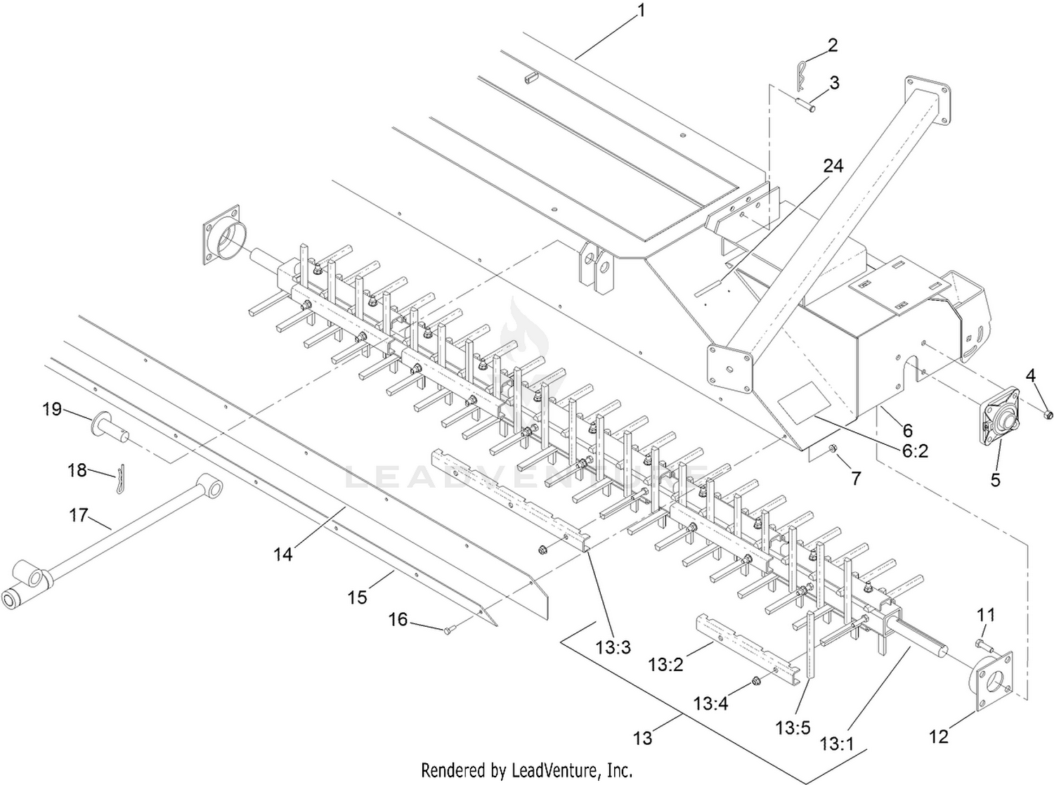 Rotor and Skirt Assembly