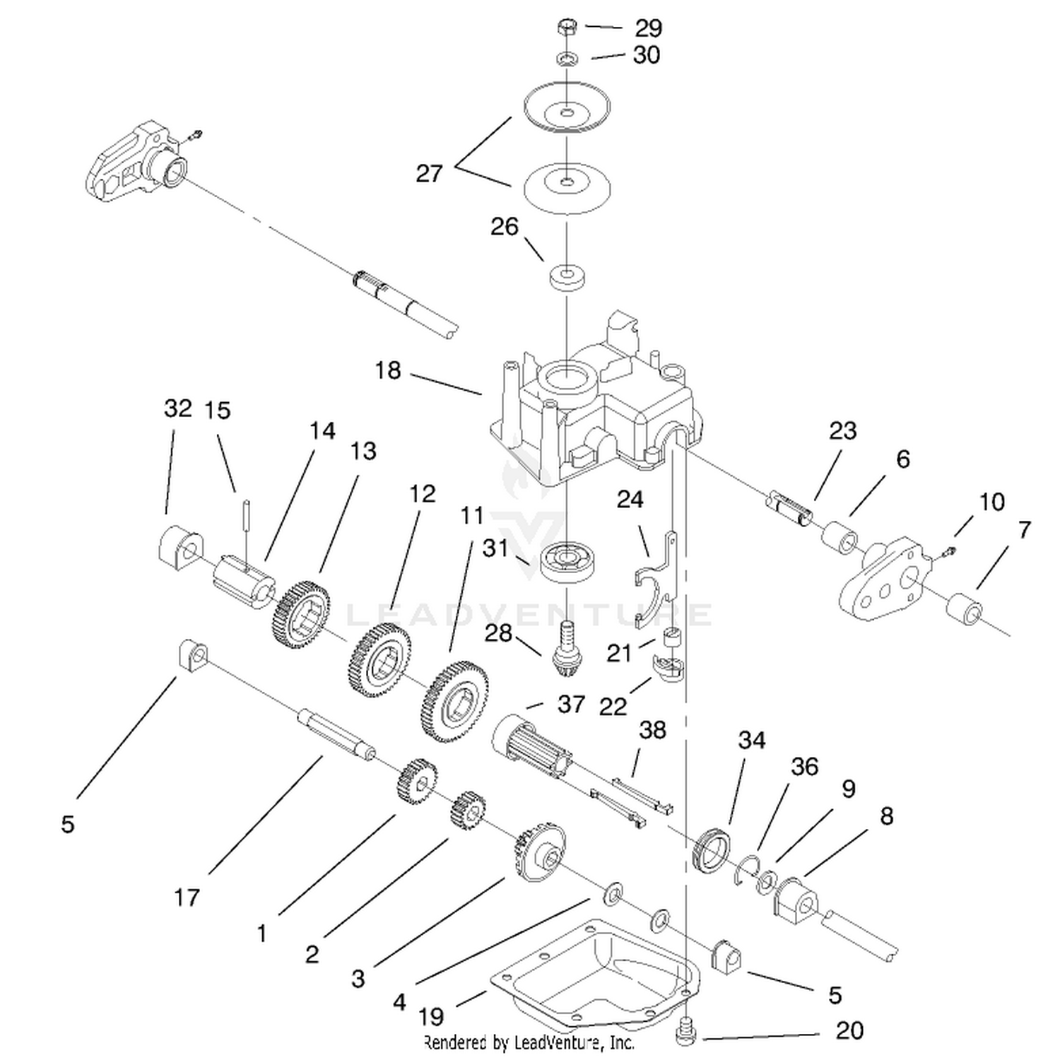 Gear Case Assembly