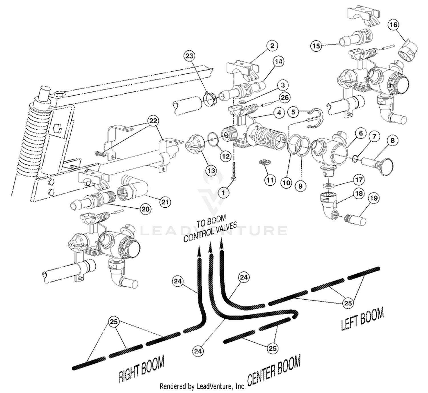 TURRET BODIES  BOOM HOSES