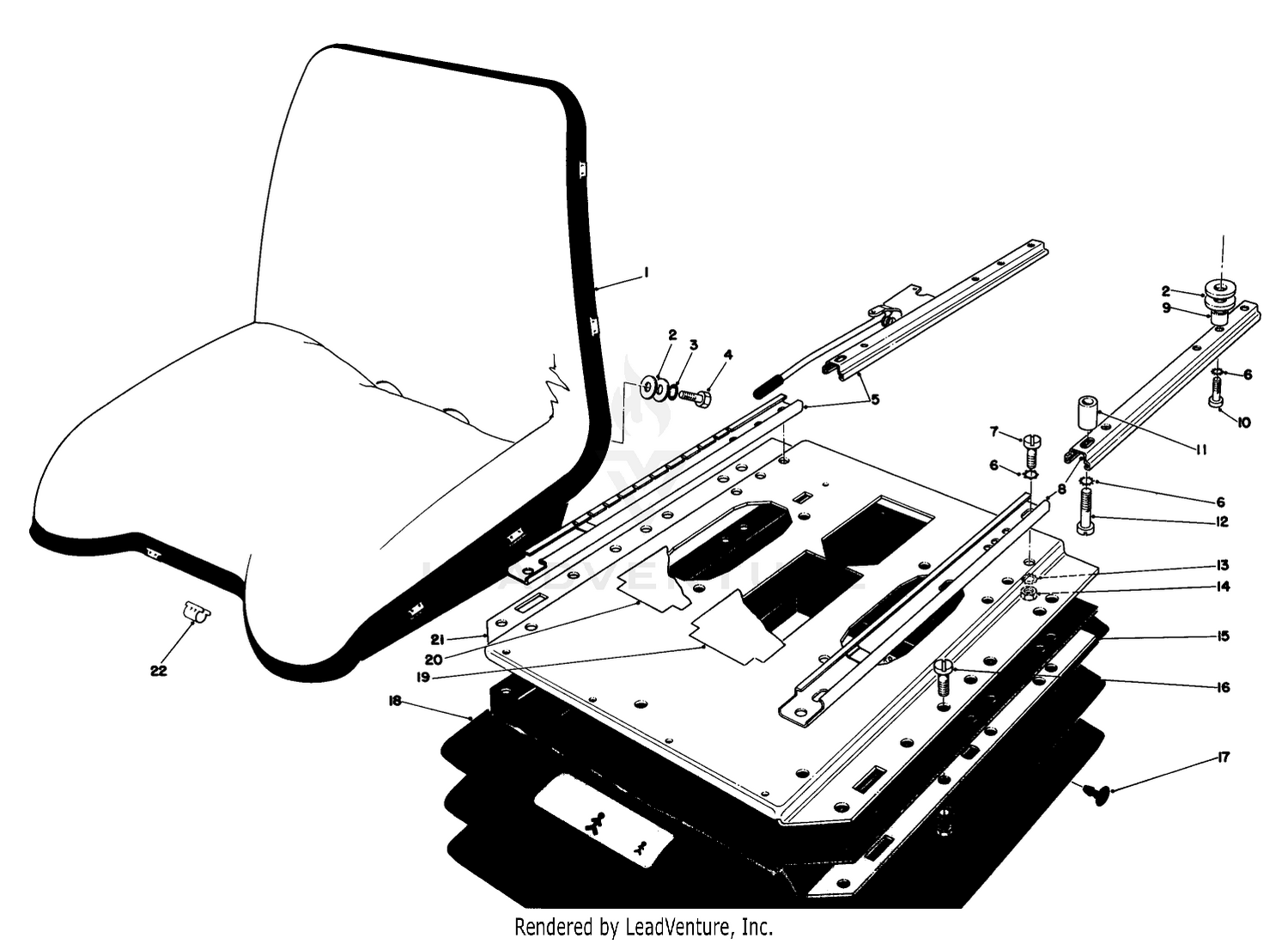 Deluxe Seat Kit Model No. 30786