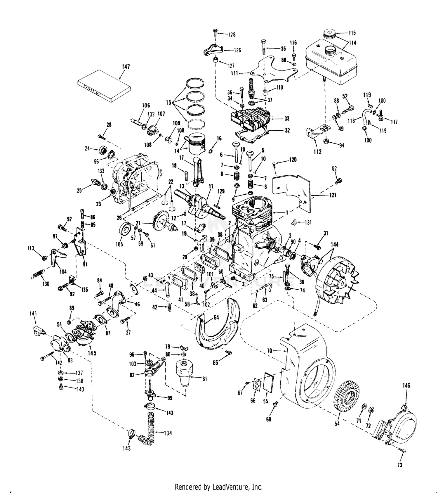 Parts List For Model H30-35024d