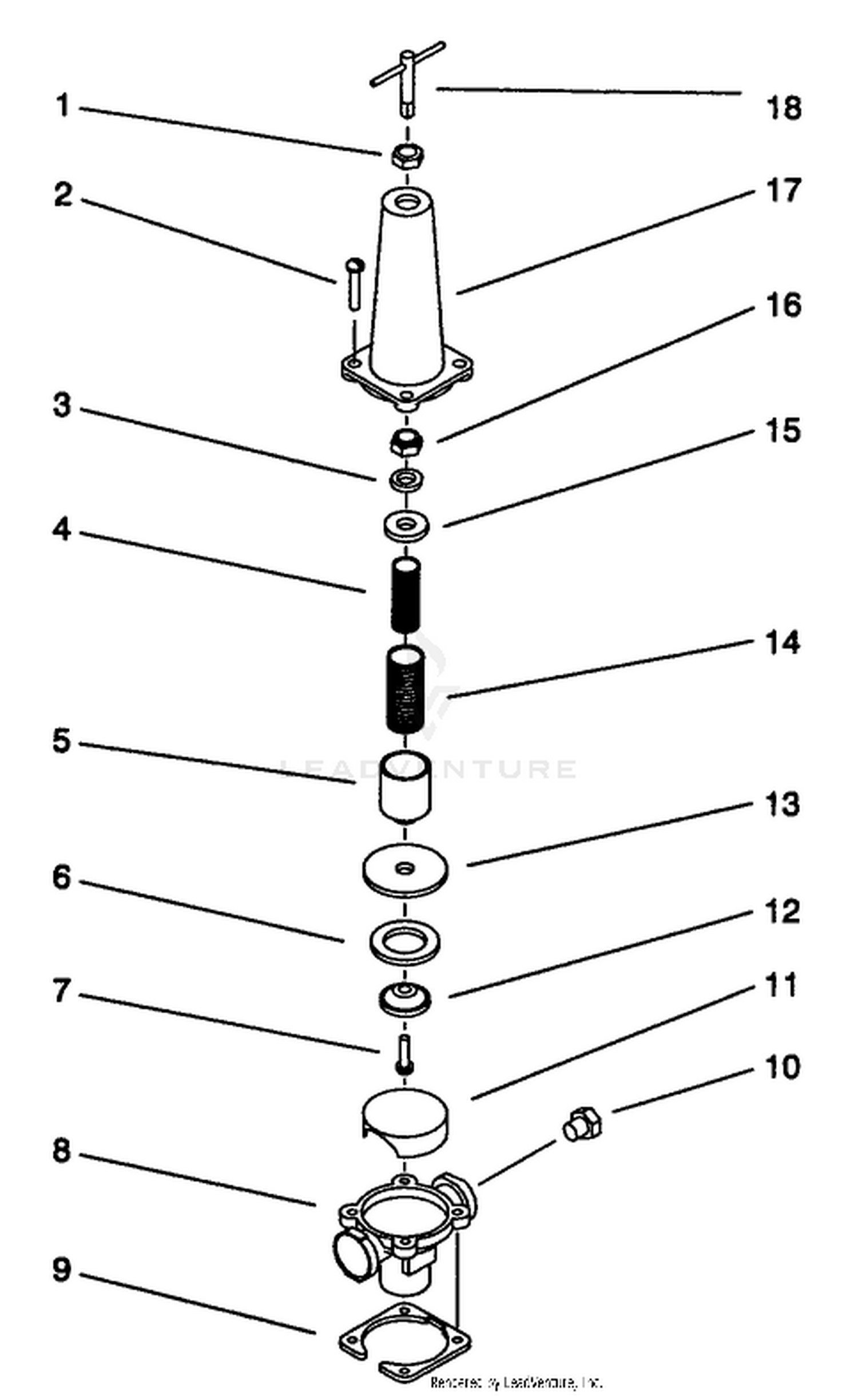 RELIEF VALVE ASSEMBLY NO. 95-9449