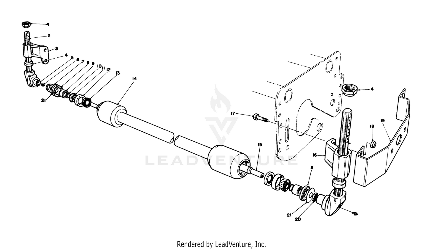 Sectional Roller Kit Model No. 03738 (optional)