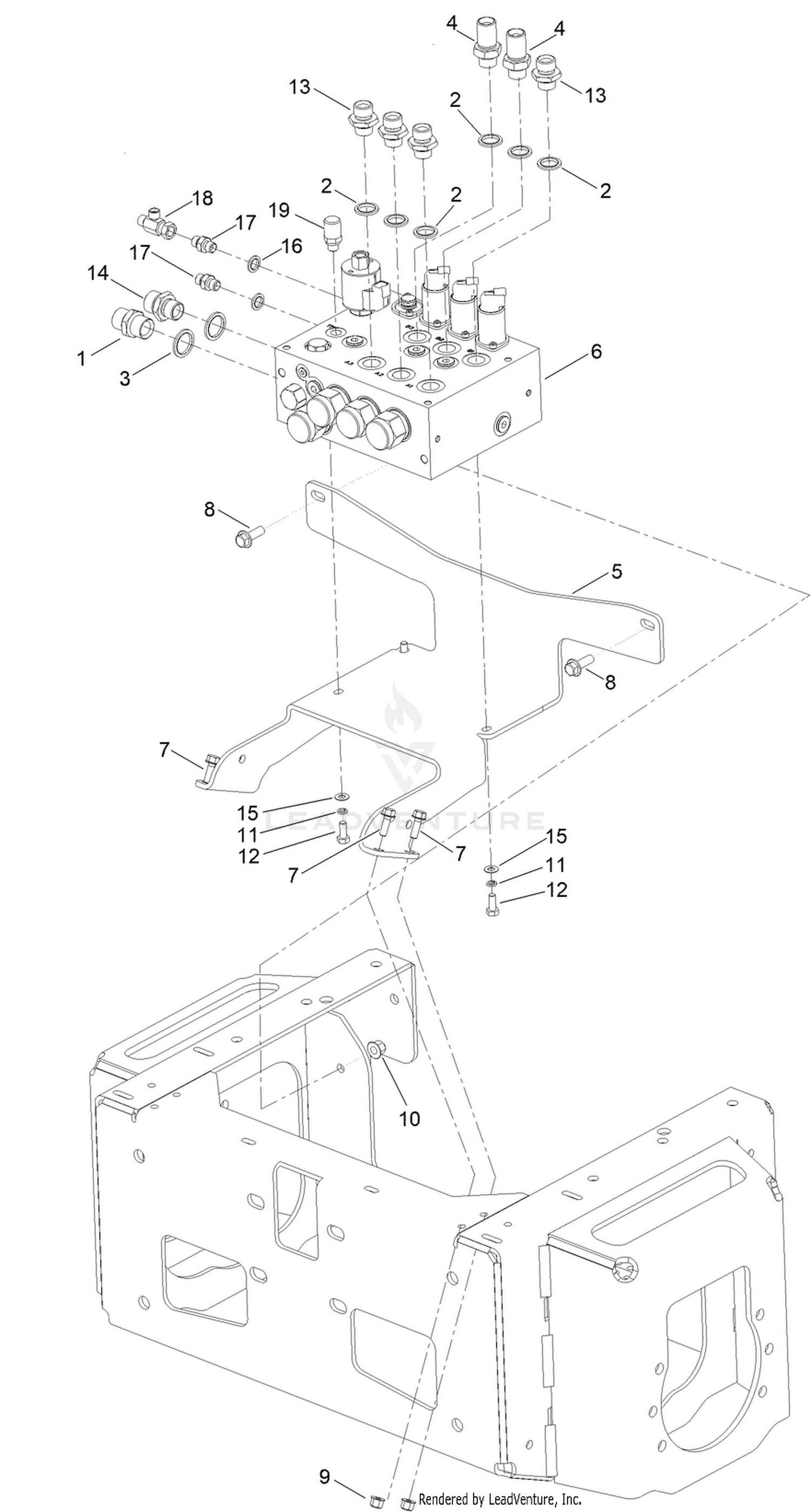 Cutter Manifold Assembly