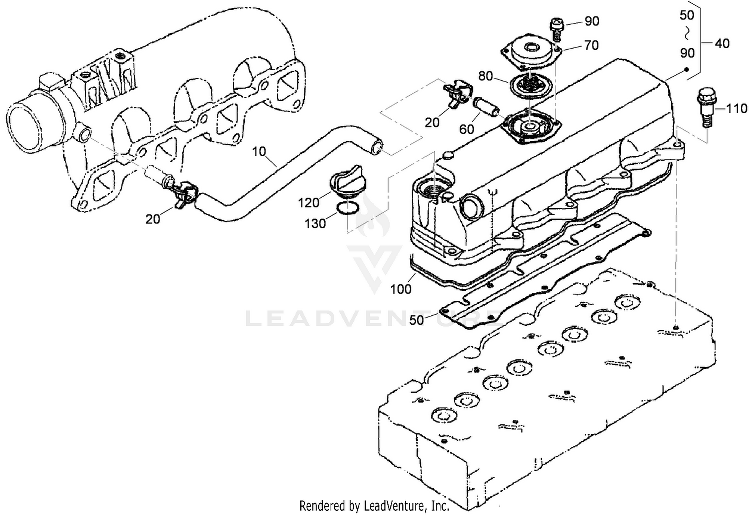 Cylinder Head Cover Assembly
