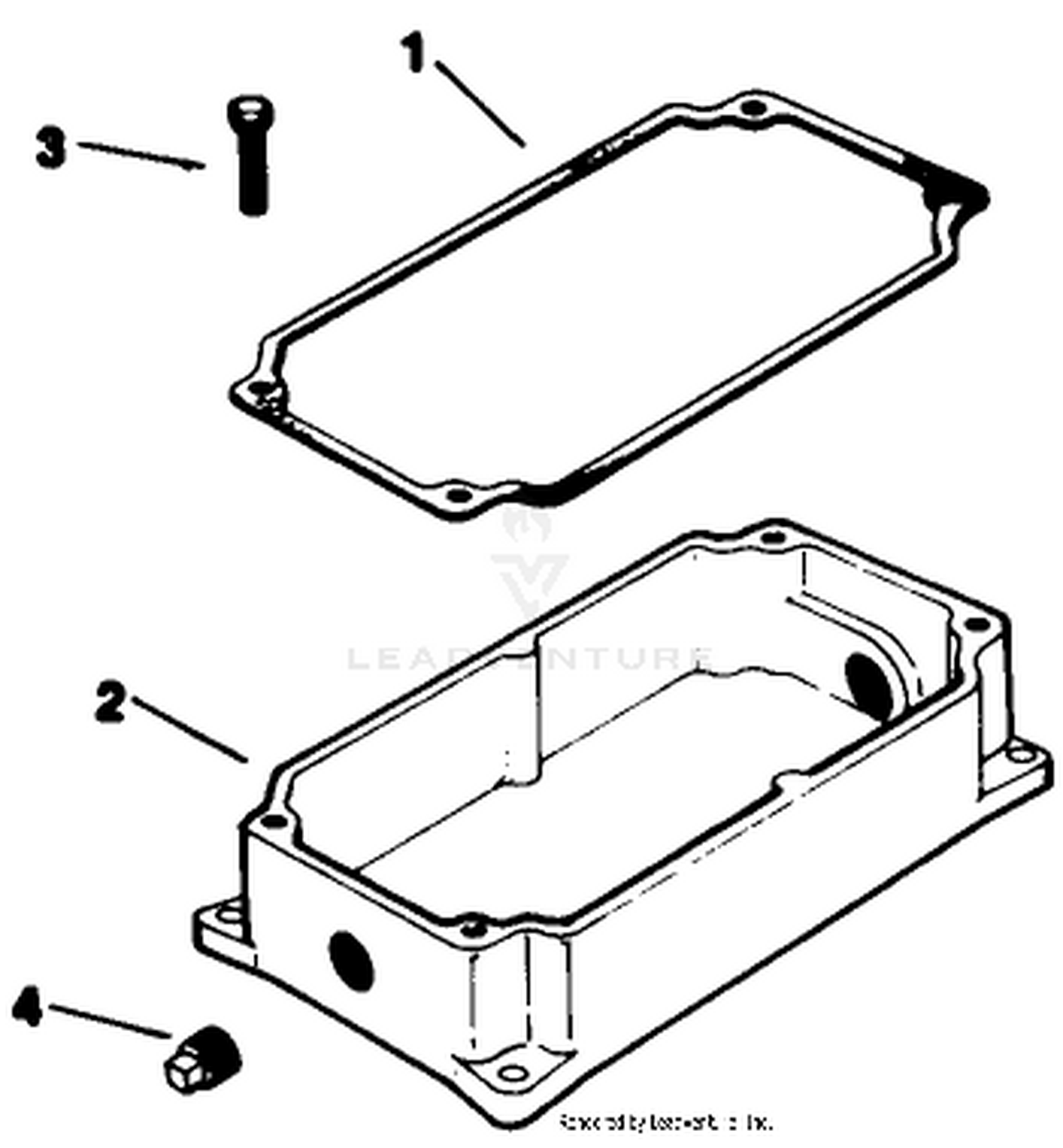 Oil Pan-Engine Model No. M16 Spec. No. 711526 (cont.)