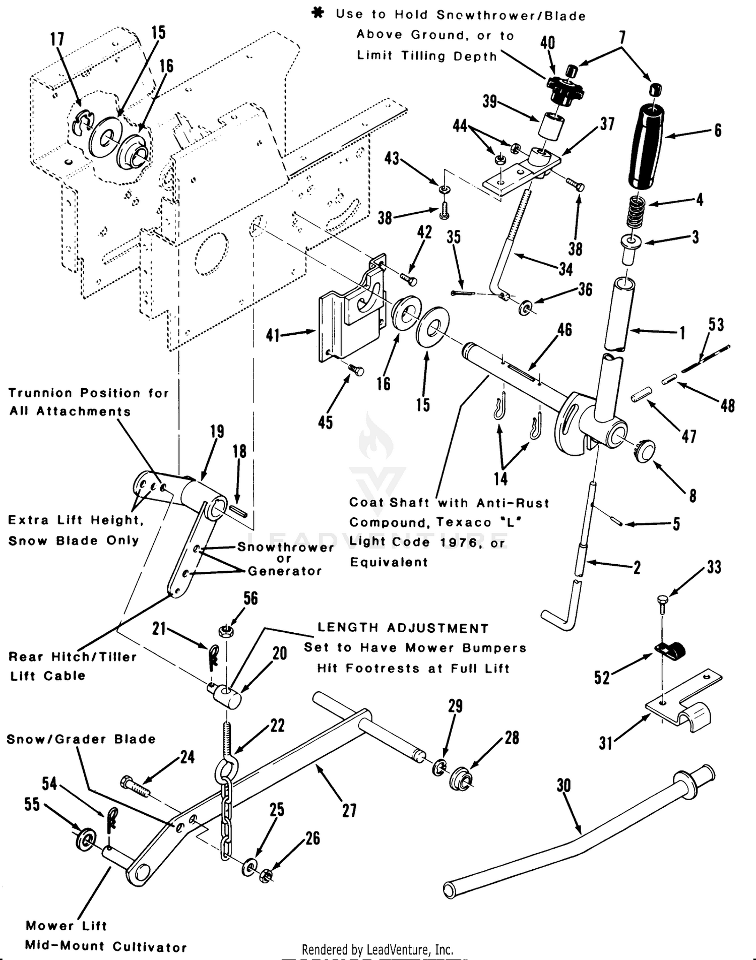 Manual Lift Linkage