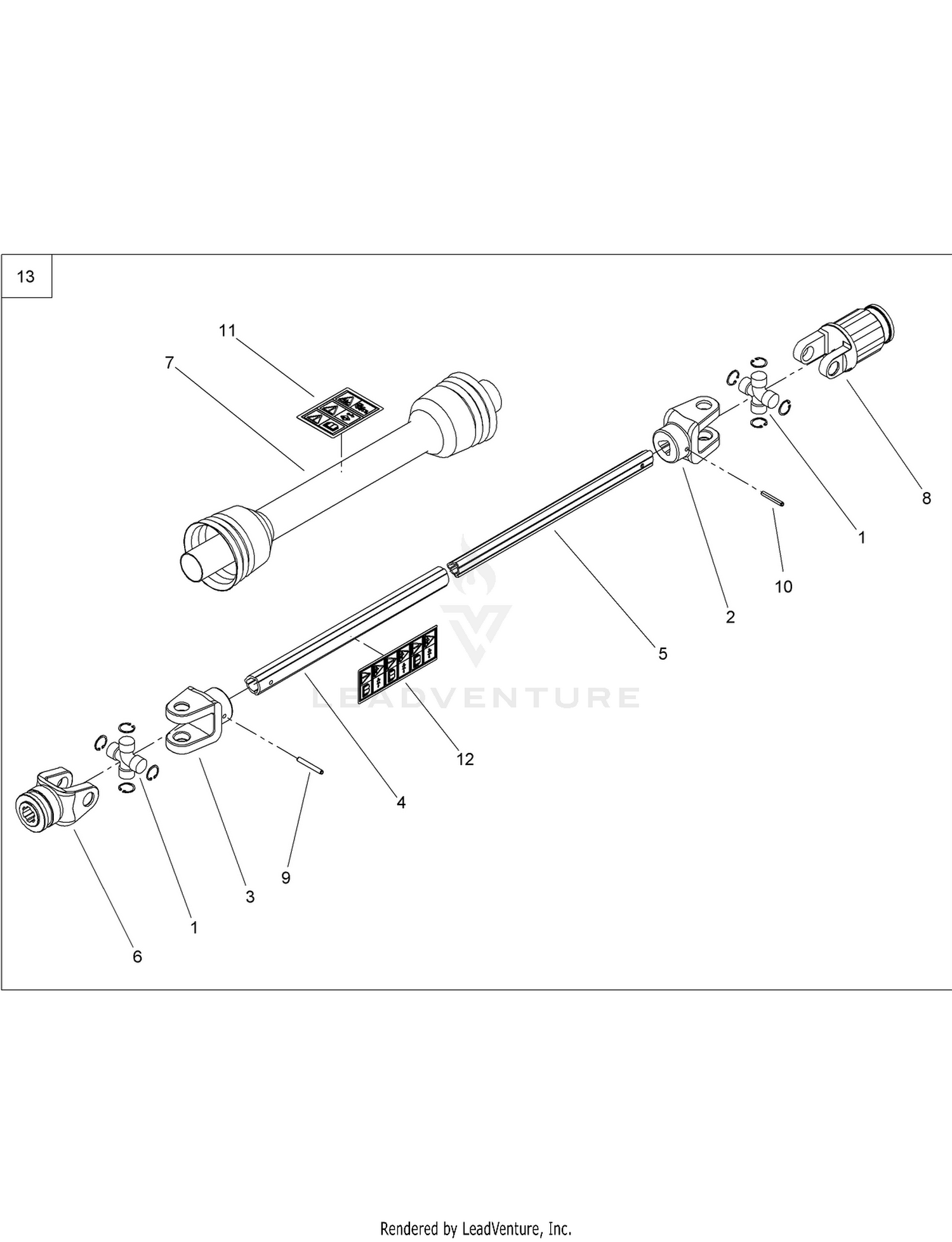 Power Take Off Assembly