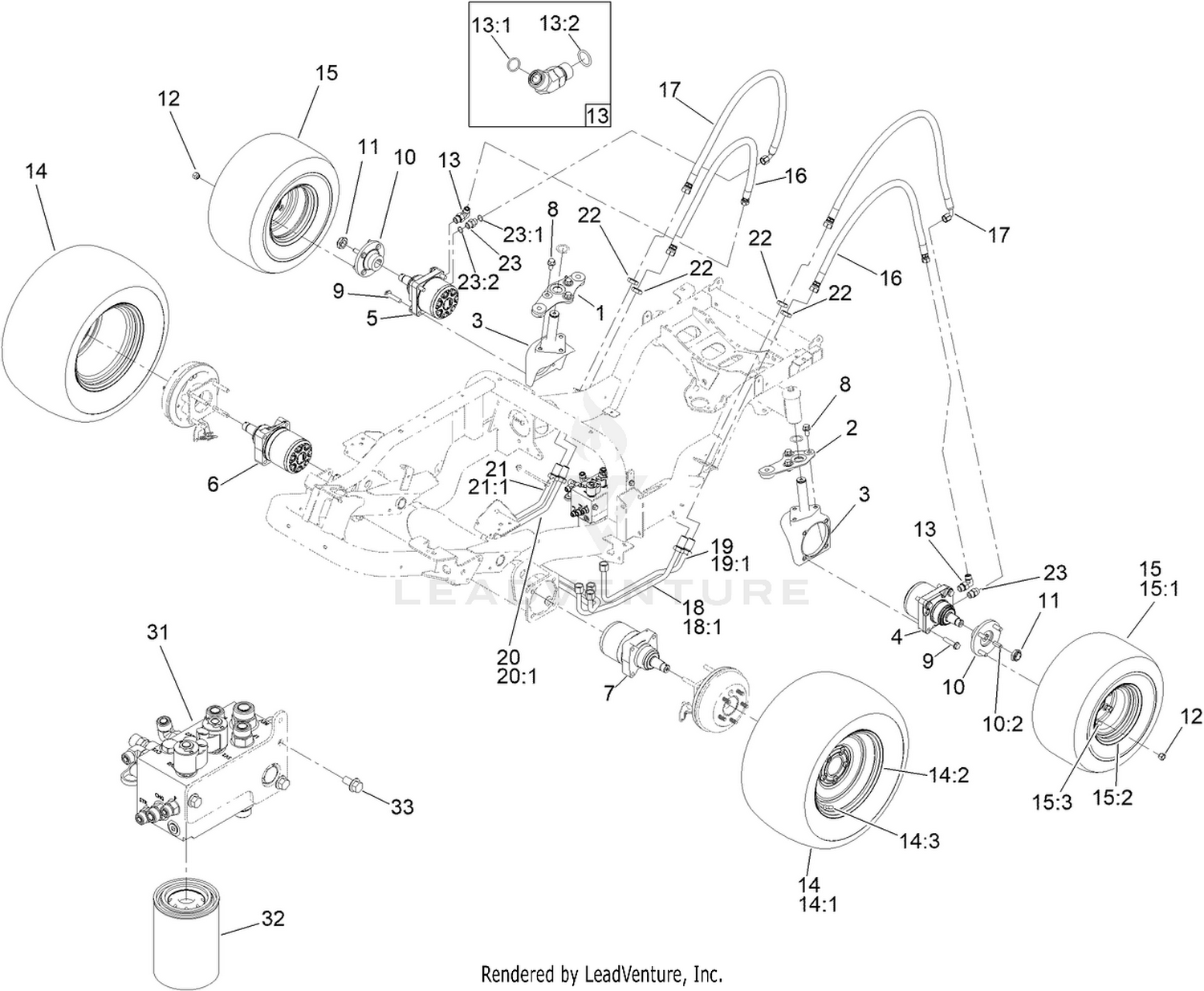 Hydraulic Drive Assembly