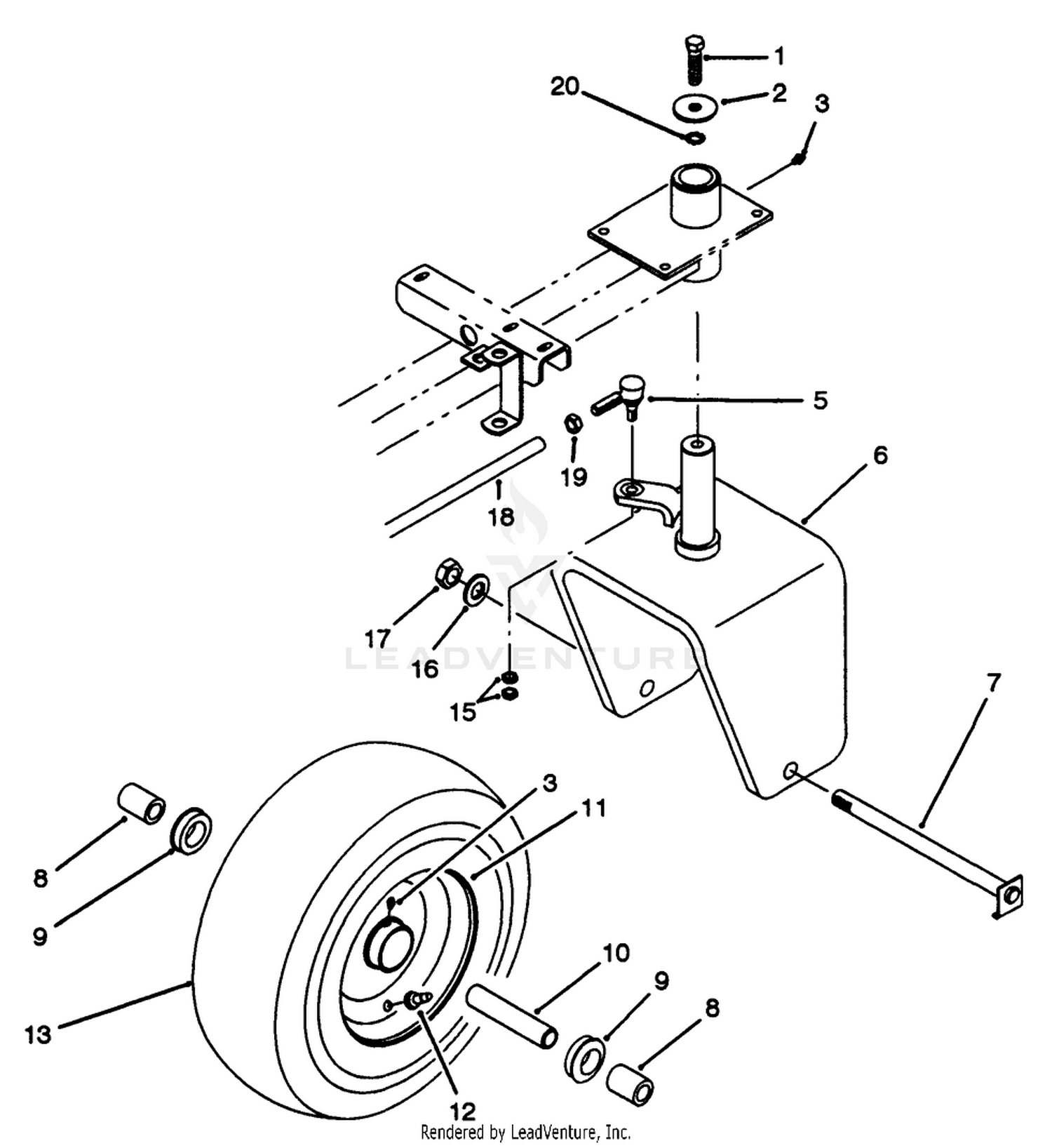 Rear Wheel Assembly