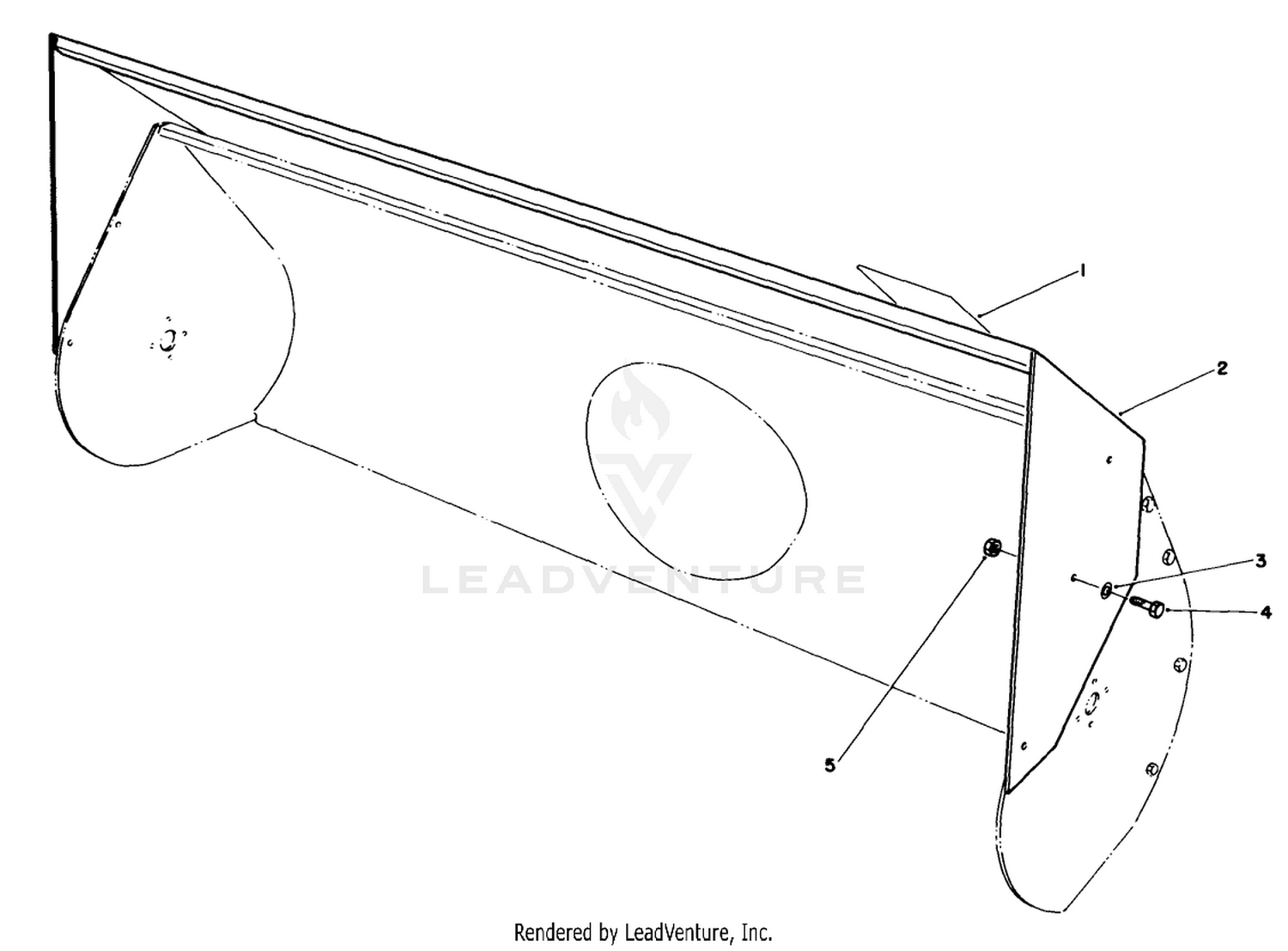 44" Auger Extension Kit Model No. 62-5780 (optional)