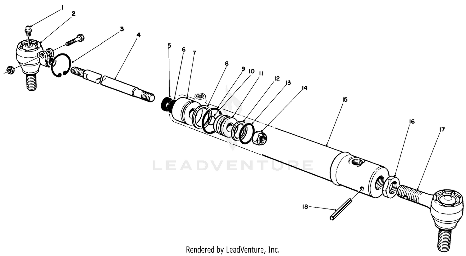 Hydraulic Steering Cylinder