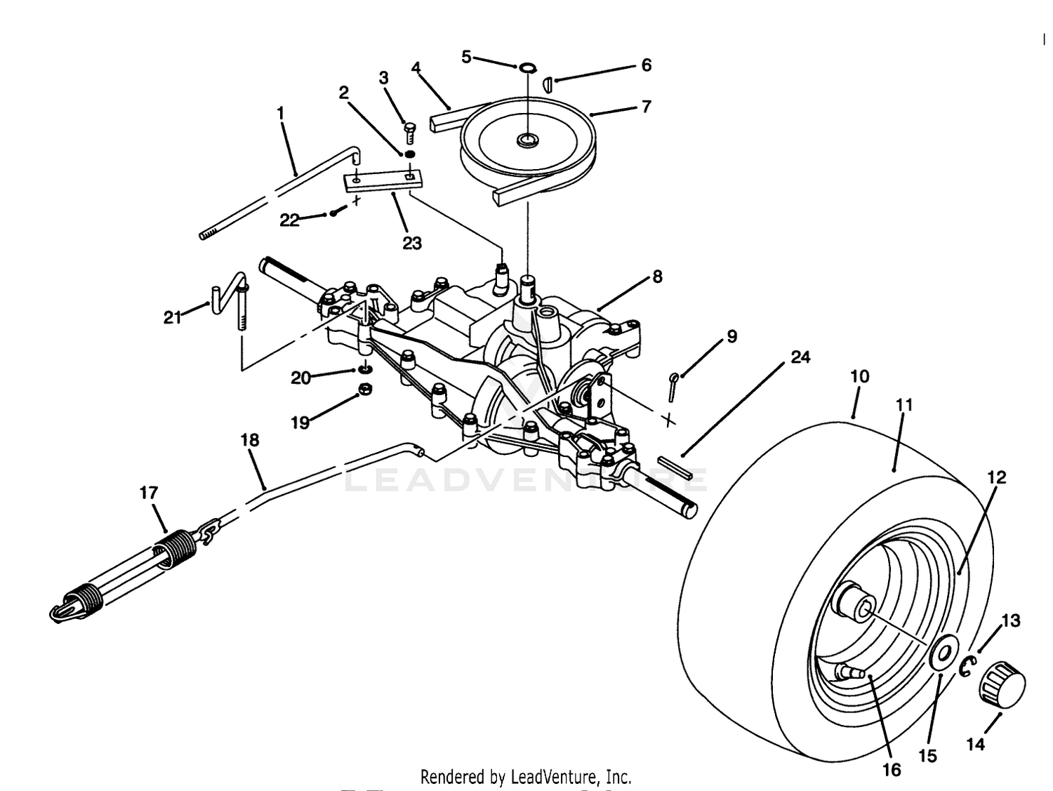 Rear Axle Assembly