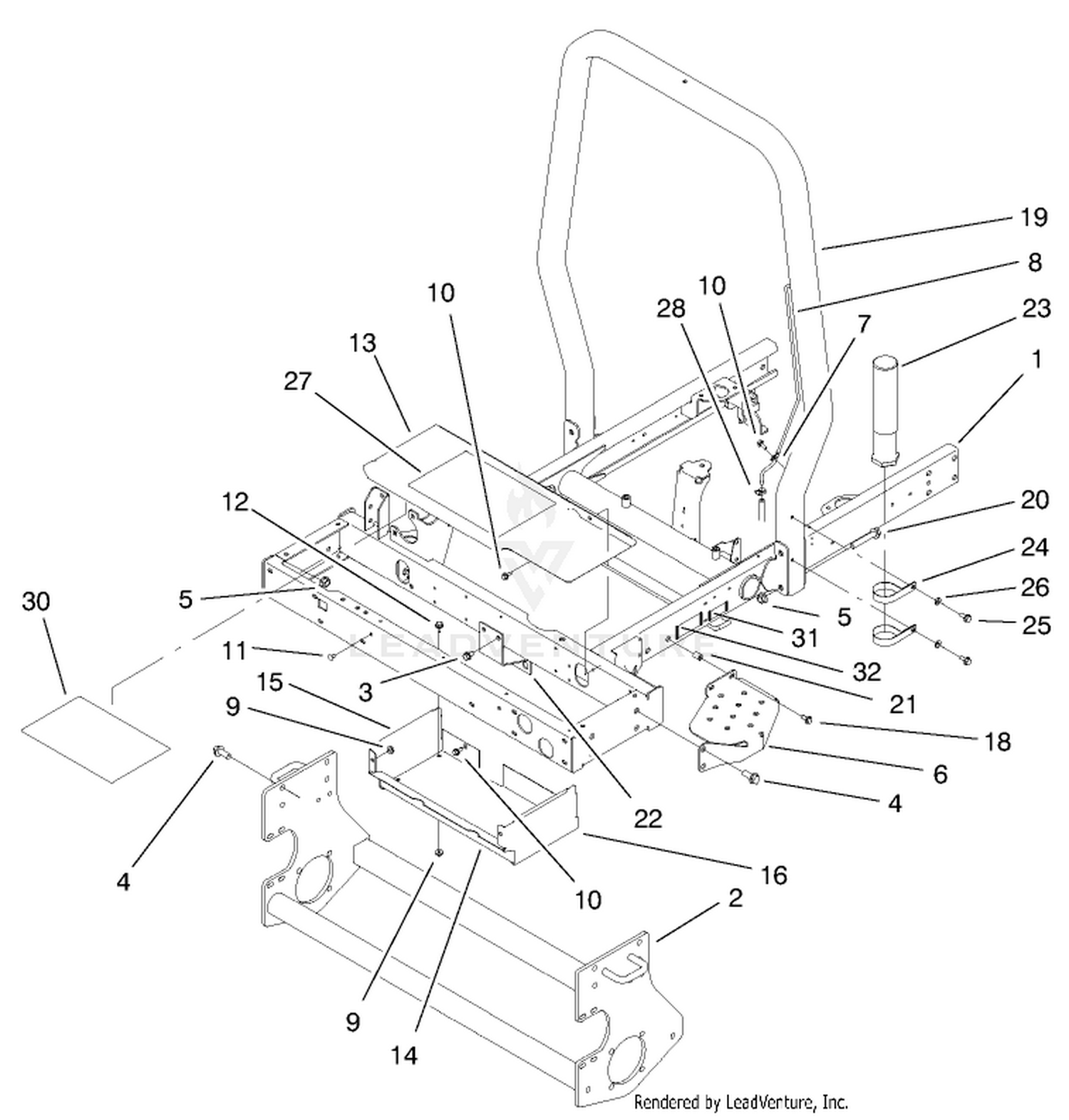 Frame And Platform Assembly