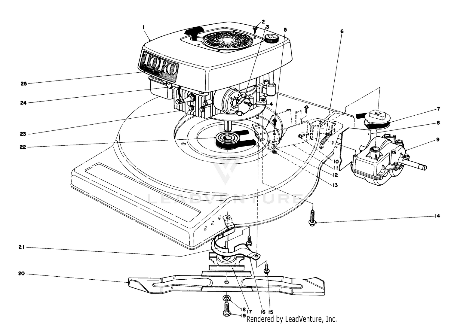 Engine Assembly (model No. 16890)
