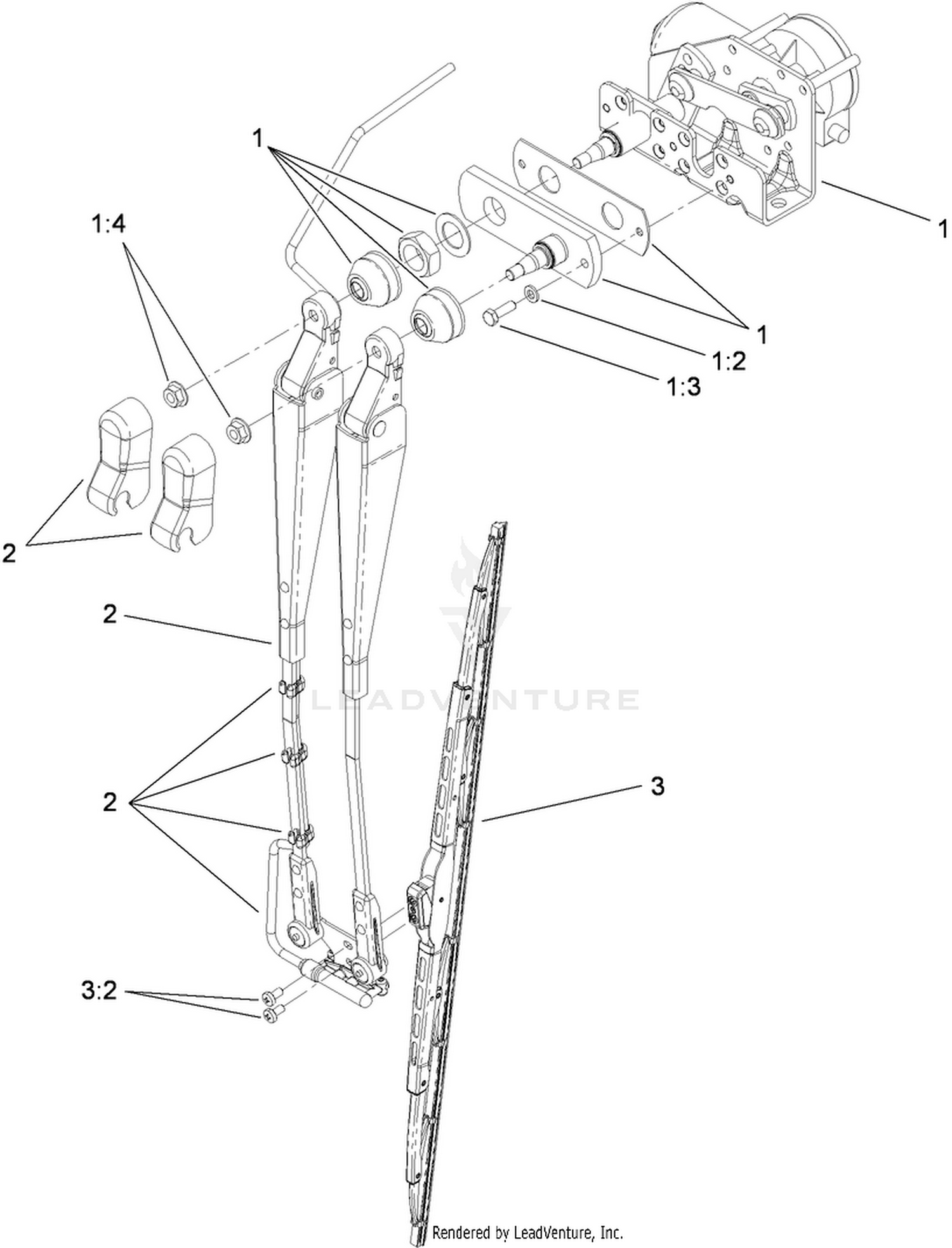 Wiper Assembly No. 119-8350