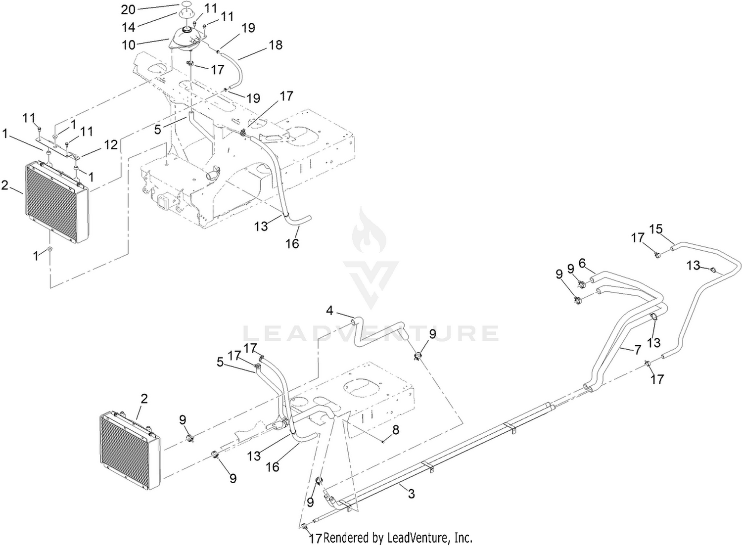 Cooling System Assembly