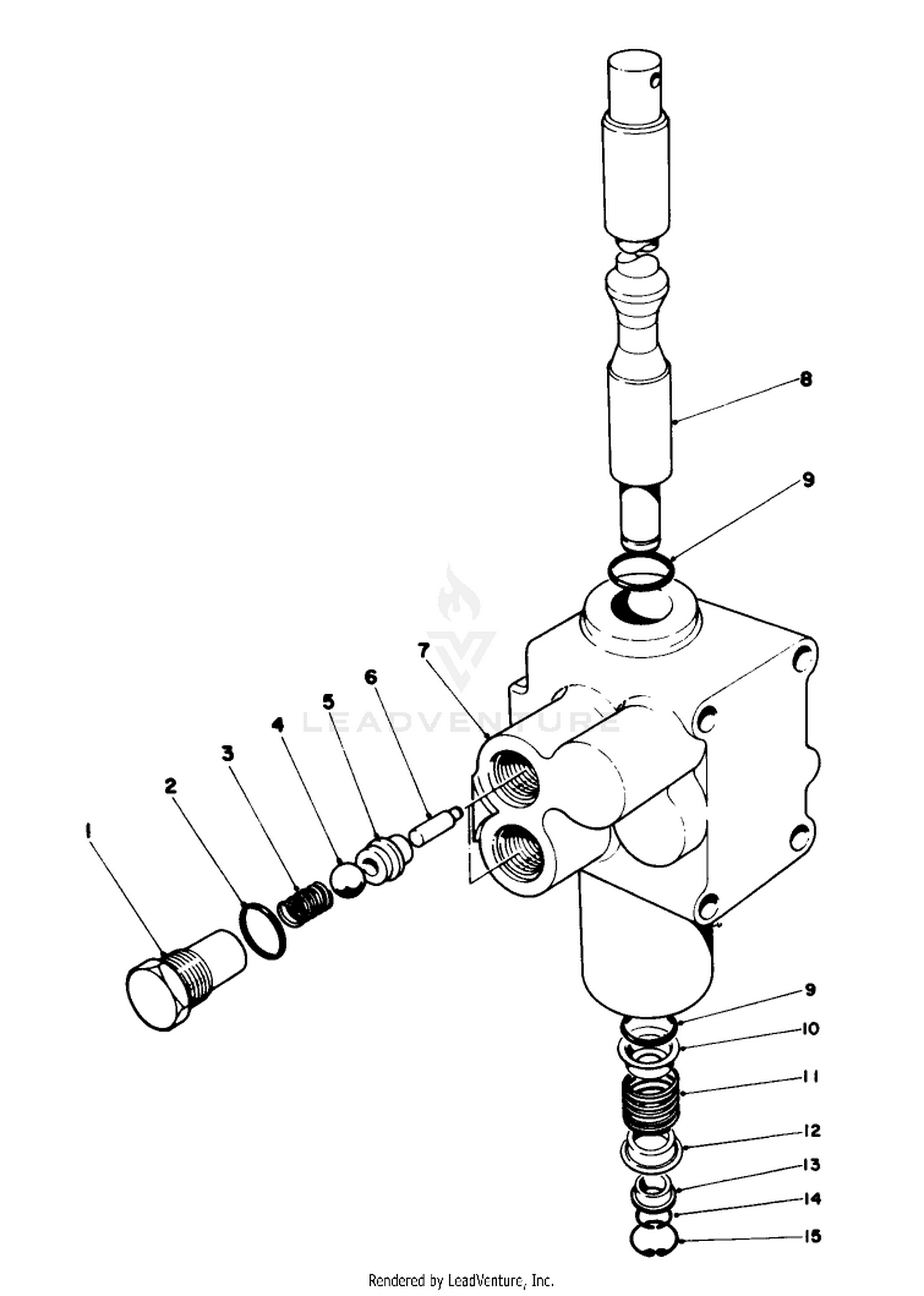 Control Valve Assembly No.43-1710