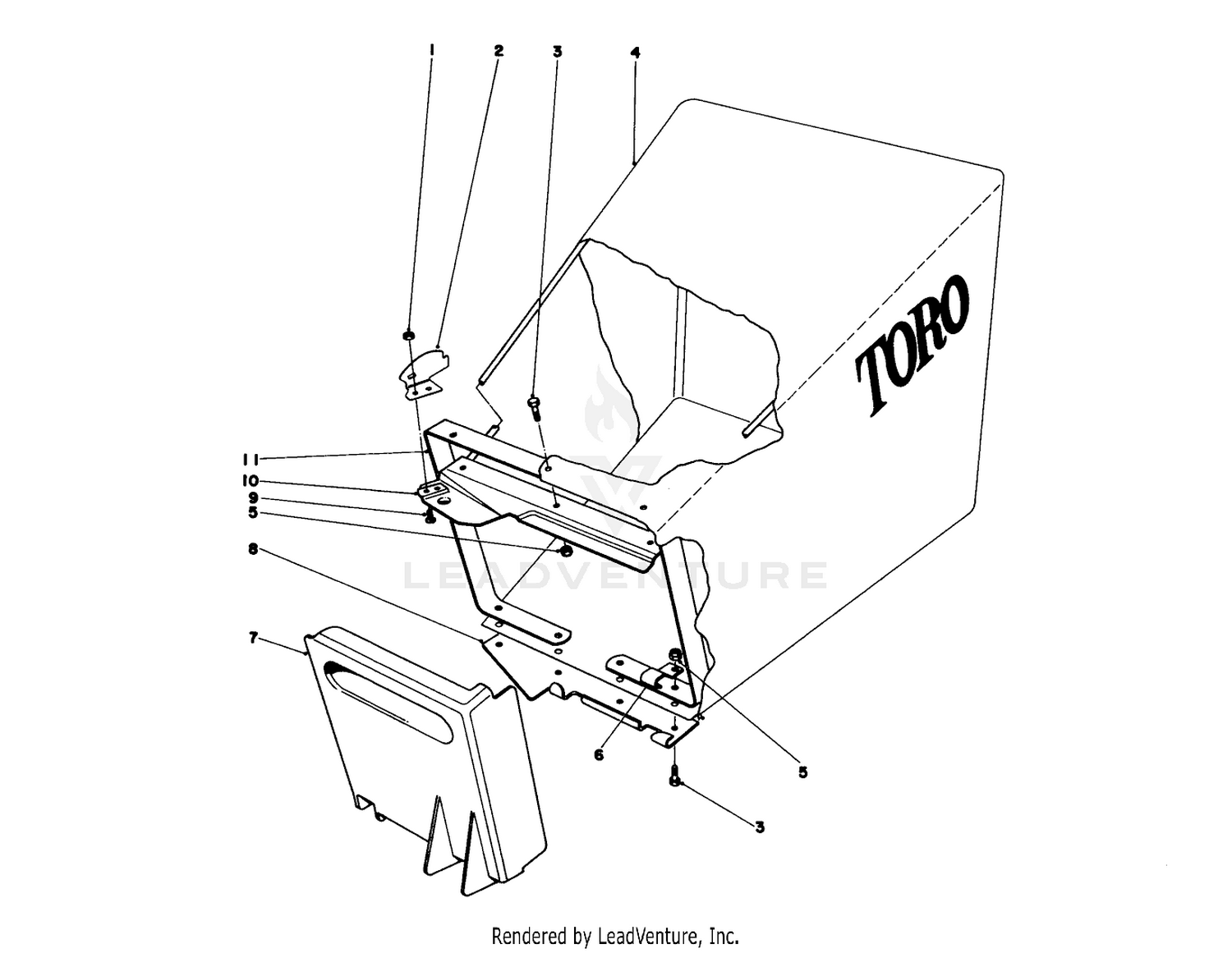Grass Bag Assembly