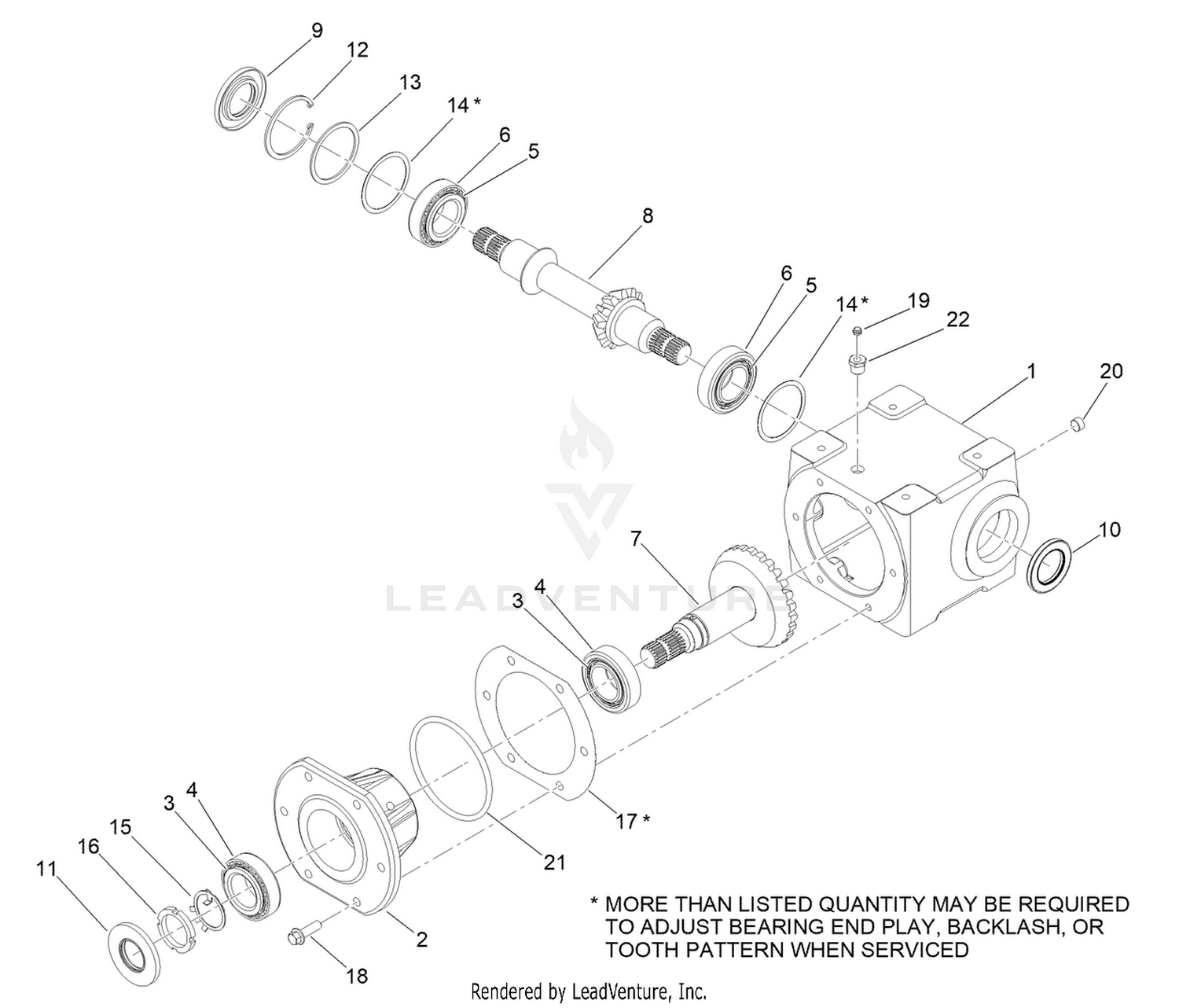 Gearbox Assembly No. 110-4565