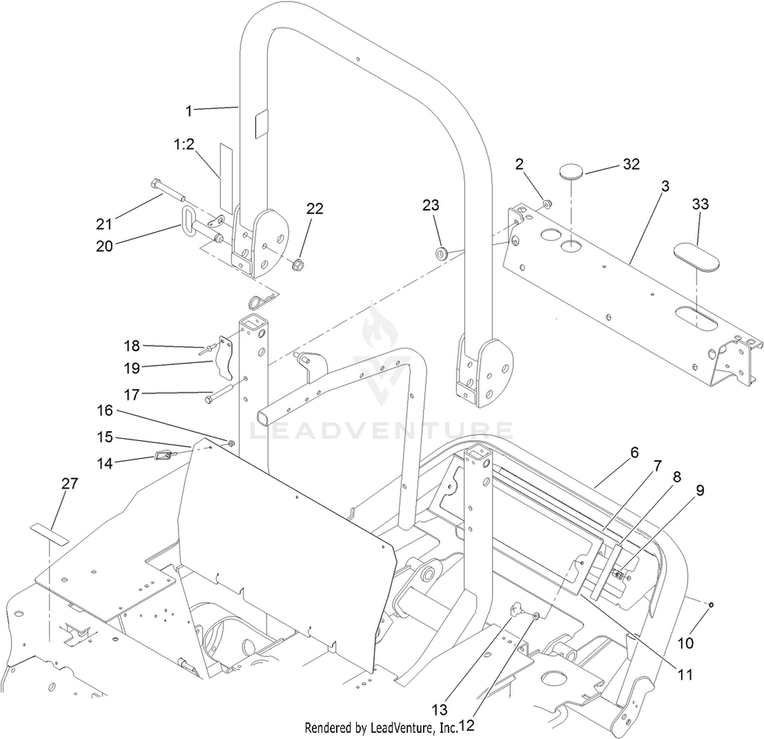 Rear Frame Assembly