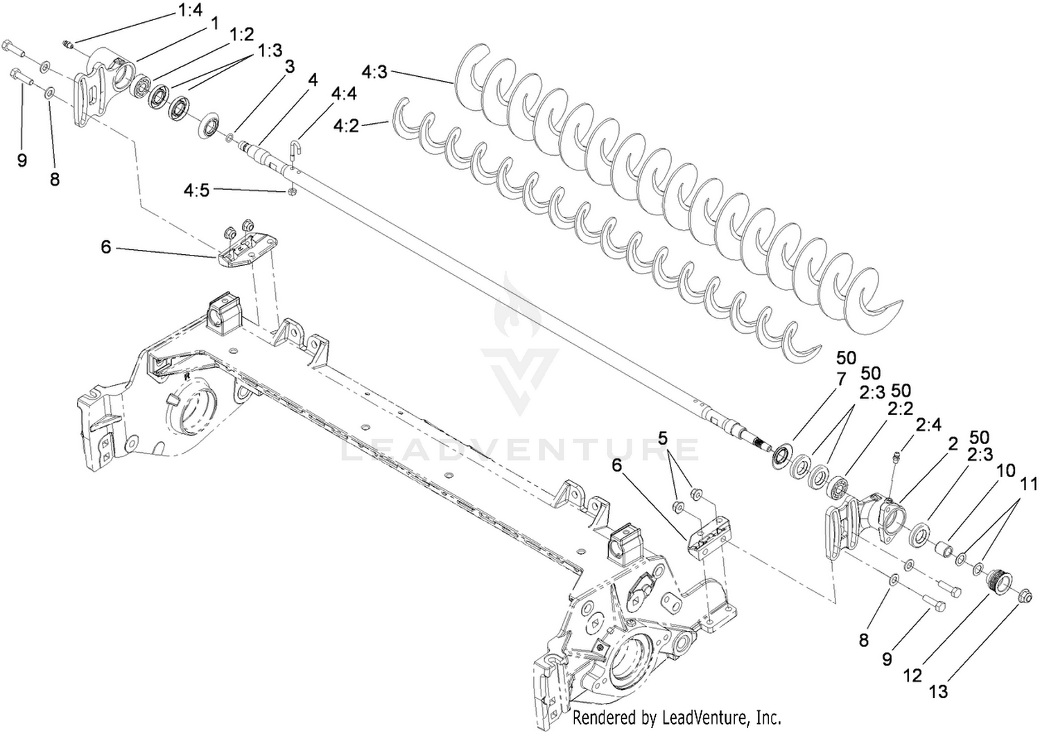 Roller Brush Assembly