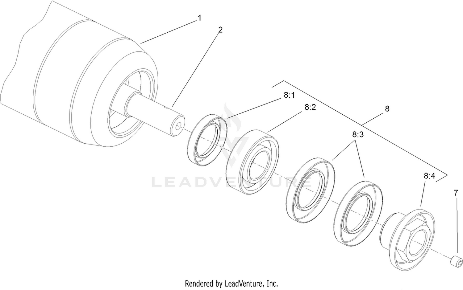 Roller Assembly No. 112-5265