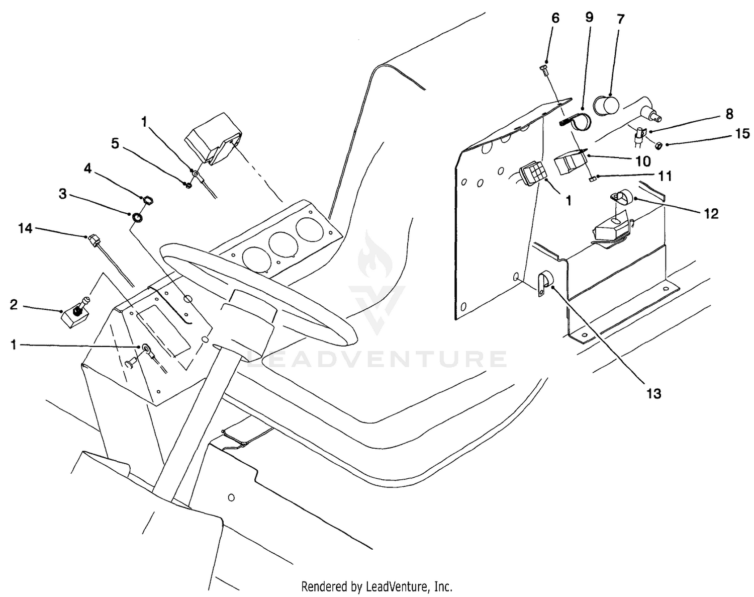 Light Controls Assembly