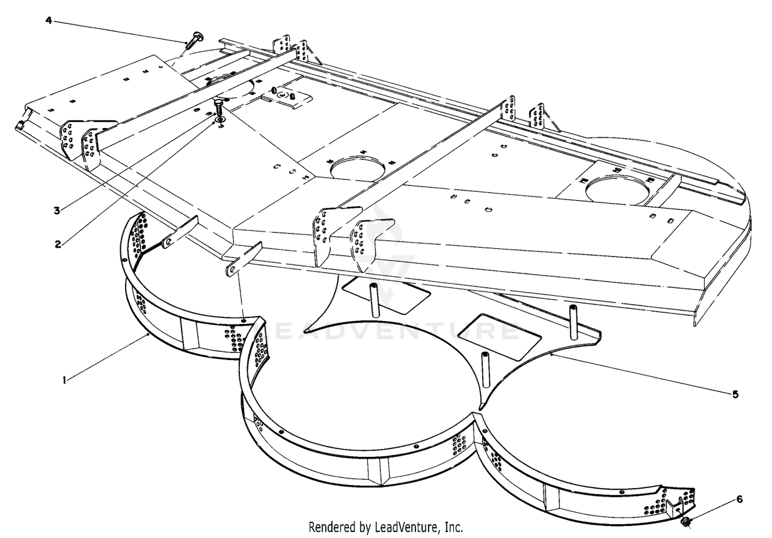Mulcher Kit Model No. 30792 (optional)(used With Model 30562 Cutting Unit)