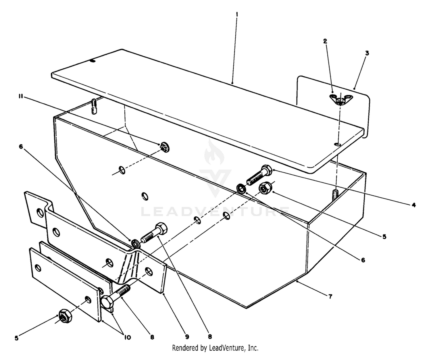 Weight Box Kit No. 62-6590 (optional)