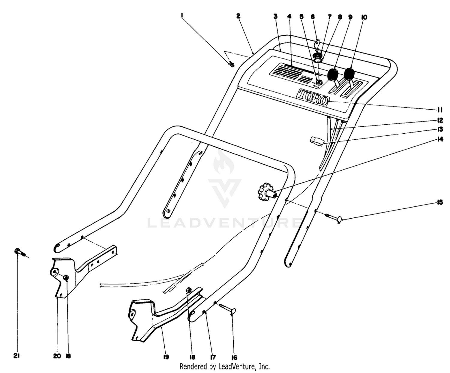 Handle Assembly (model 20506)