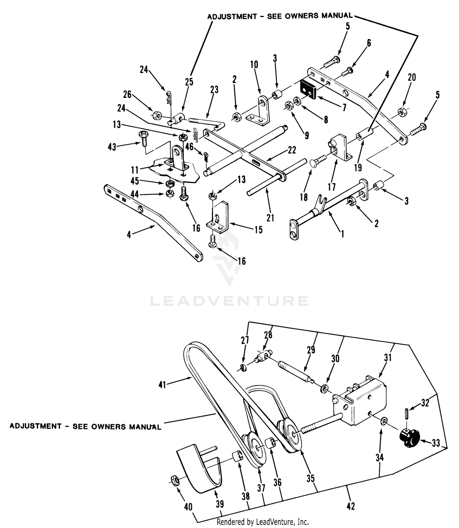 Rear Discharge Mower-42 In.(107 Cm)(vehicle Identification Number 05-42mr04) 2