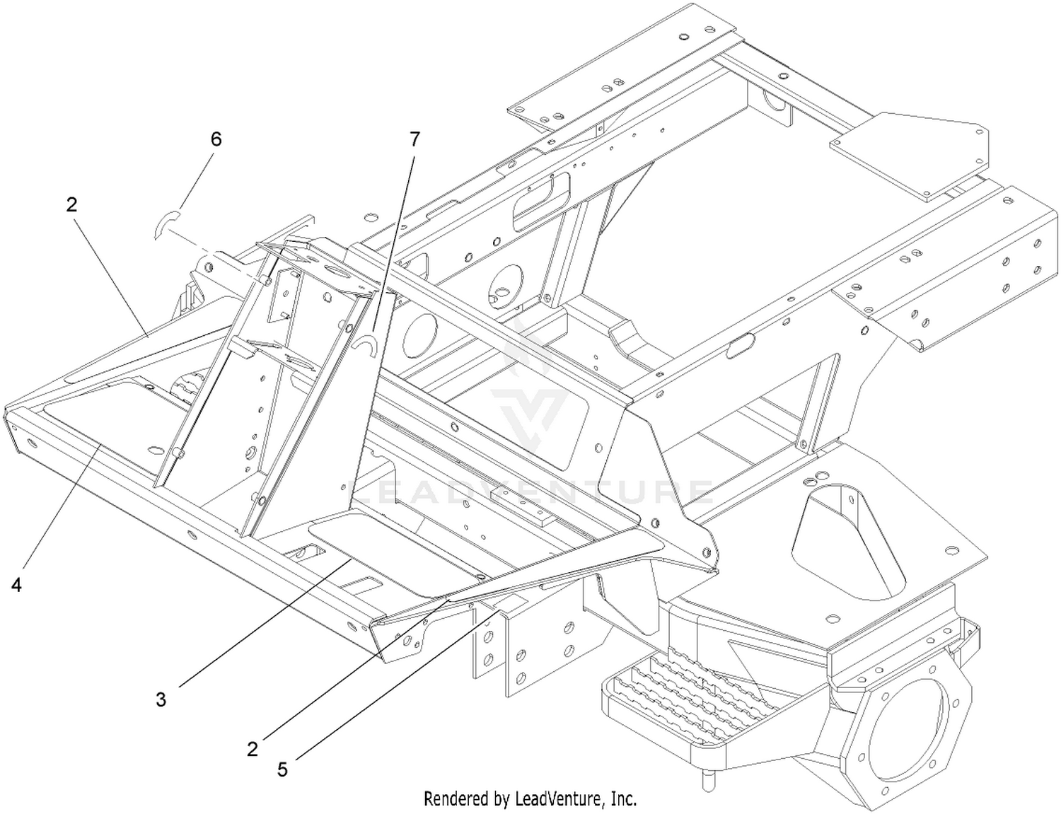 Front Frame Assembly No. 108-4407