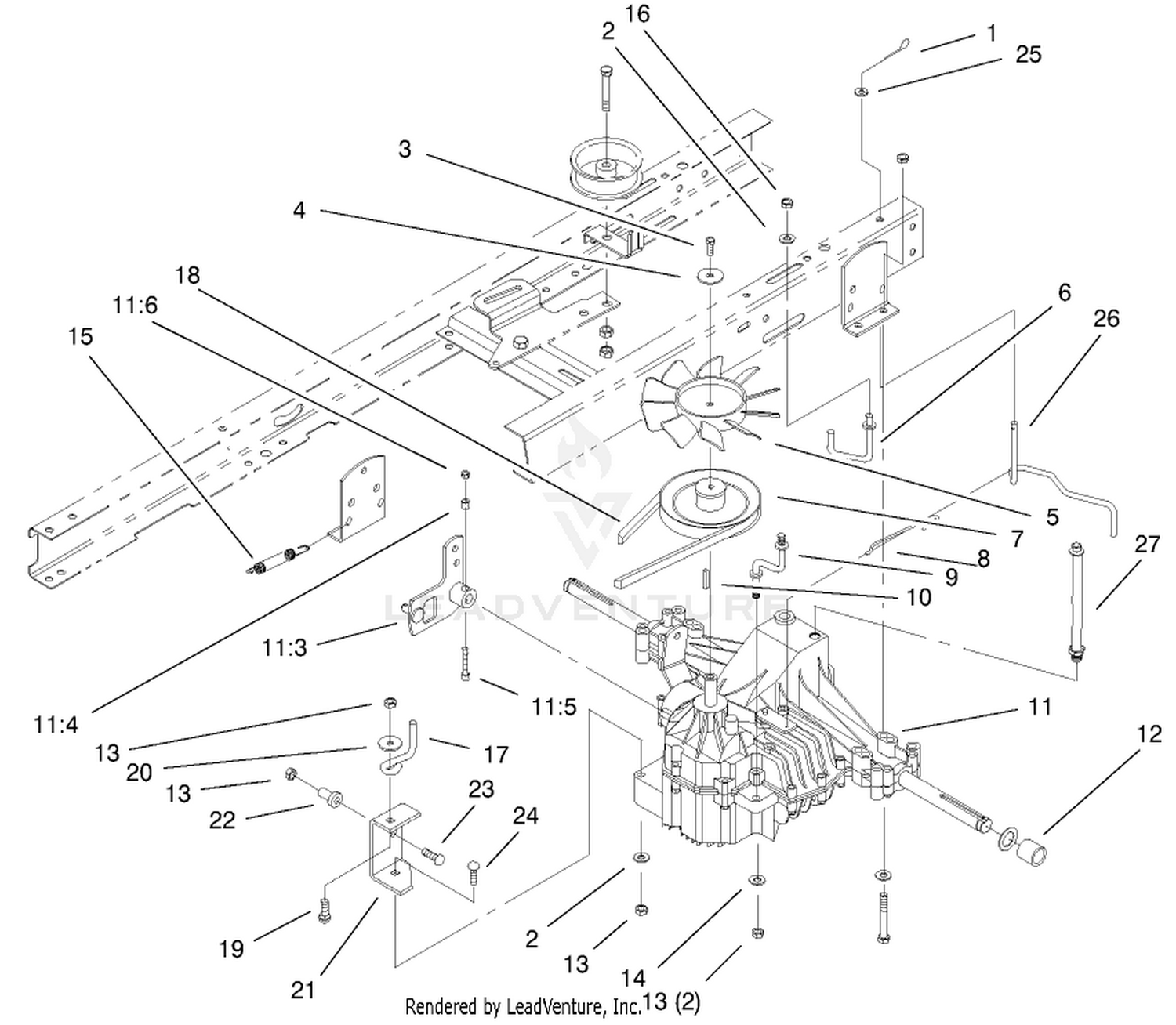 Hydro Transaxle Assembly