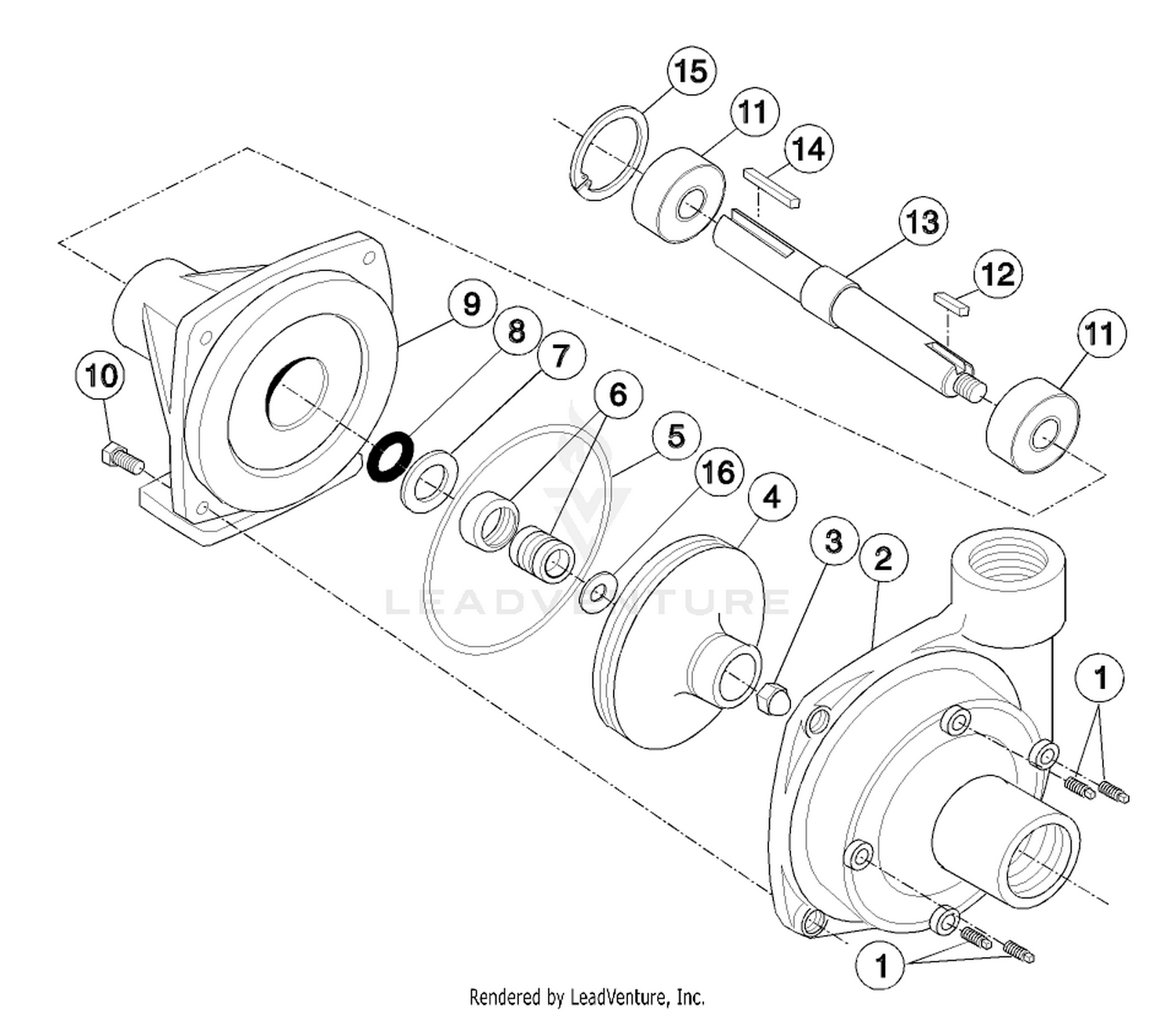 CENTRIFUGAL PUMP (93-0848)