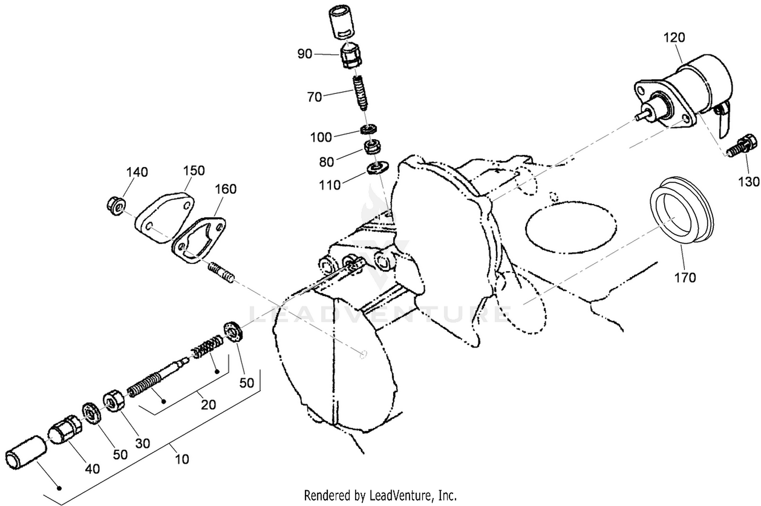 Idle Apparatus and Stop Solenoid Assembly