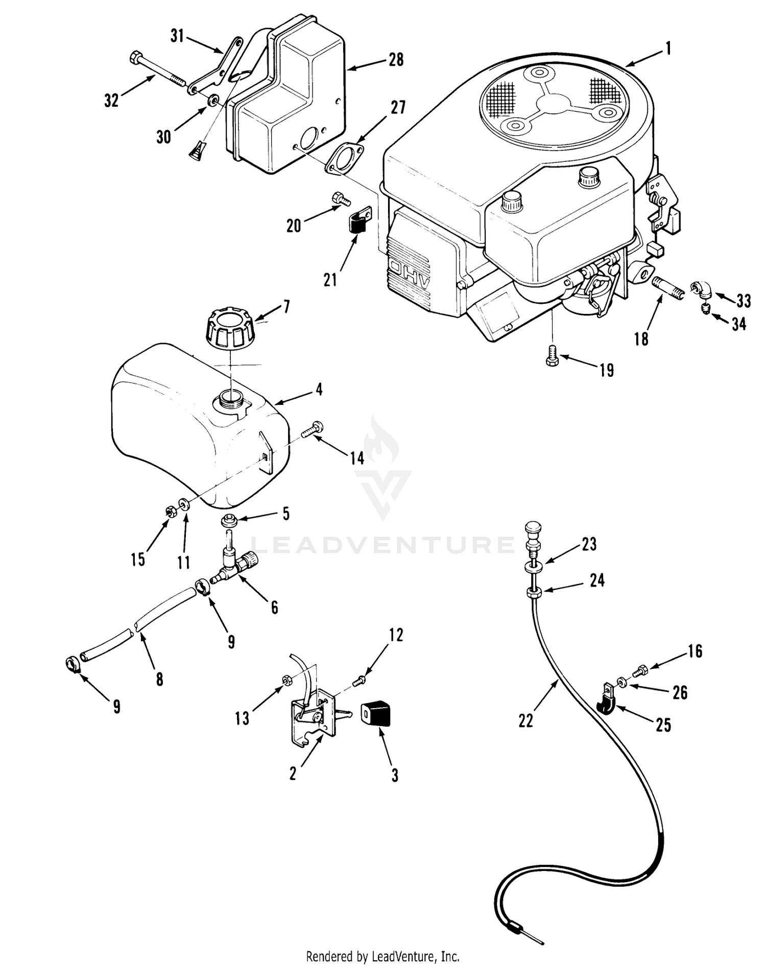 Engine, Fuel  Exhaust Systems-612-Z