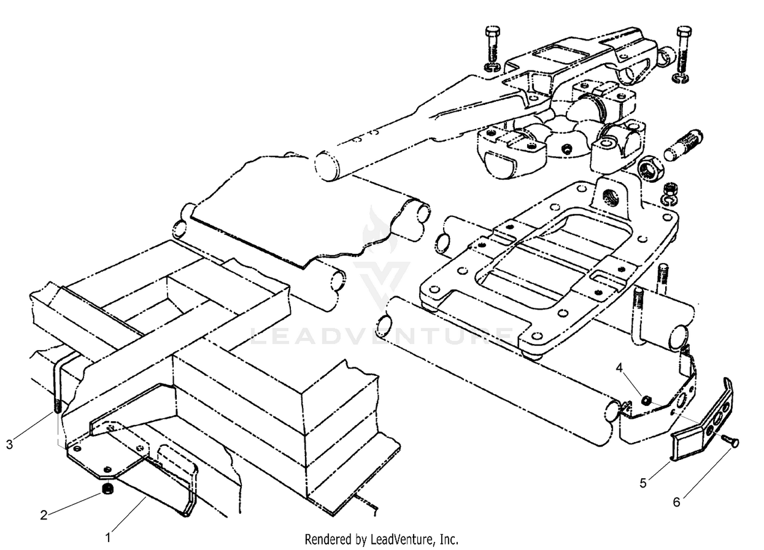 Cutting Unit No. 1 Floation Assembly