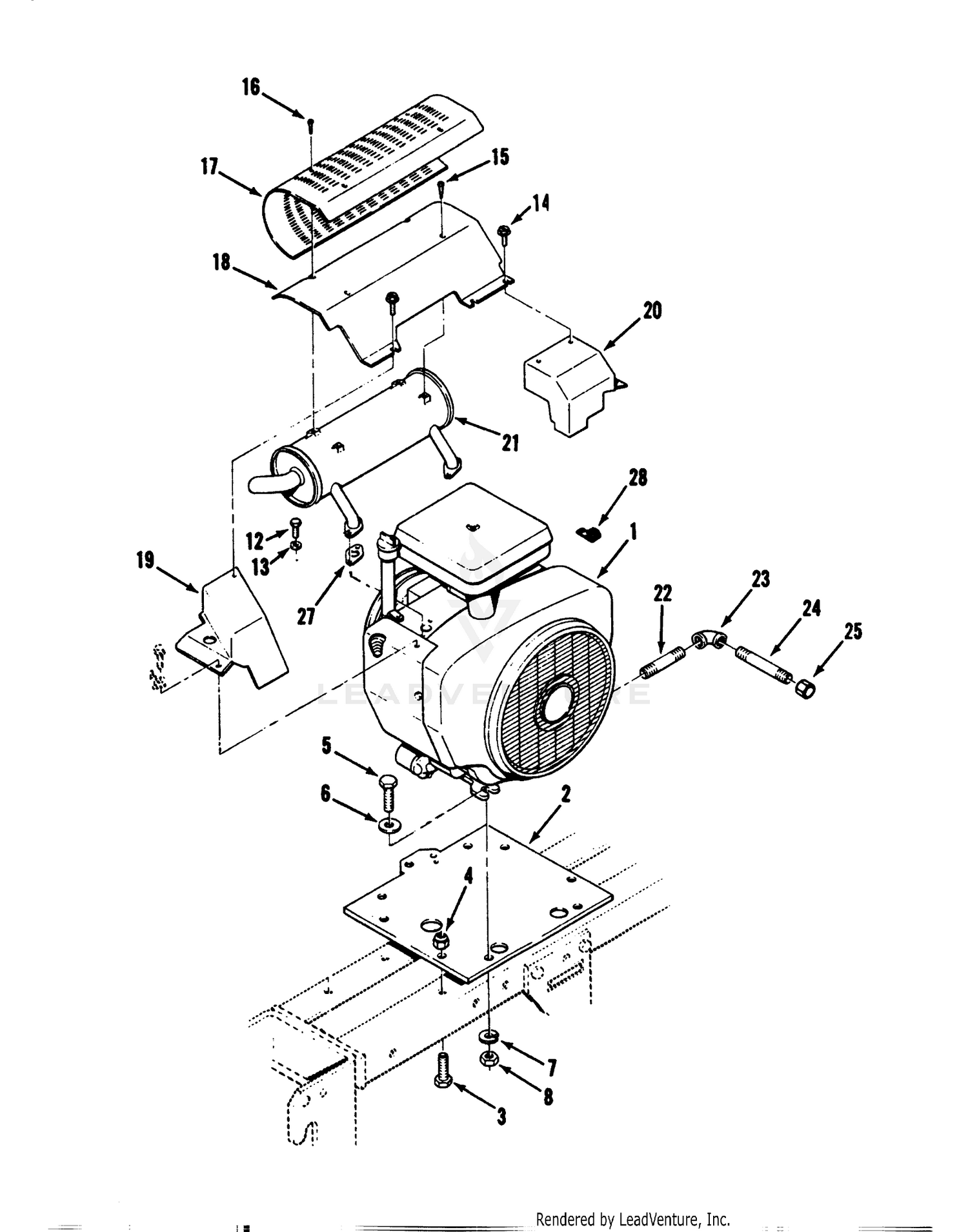 Engine And Exhaust