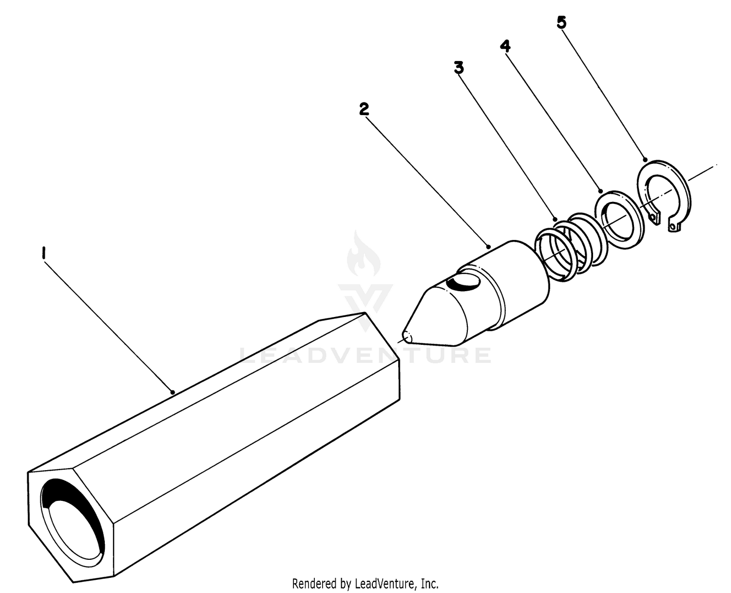 Non-Return Valve Assembly No. 48-7140