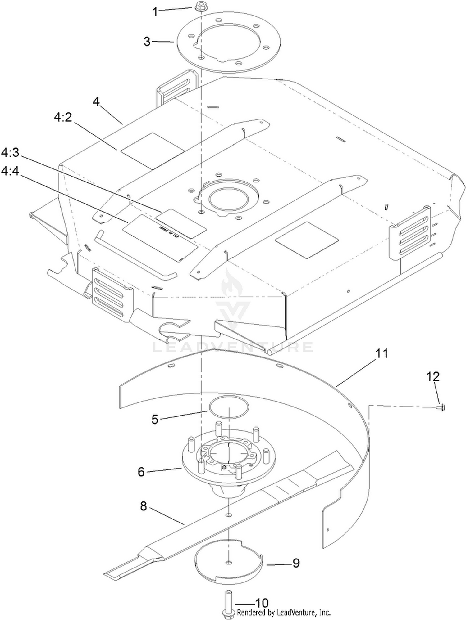 Chamber, Blade and Spindle Assembly