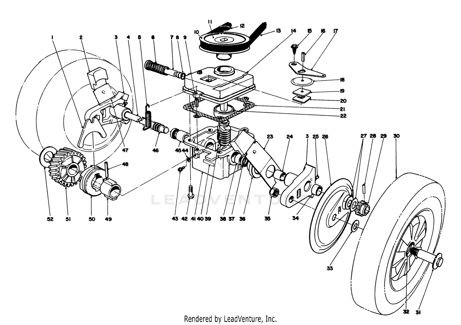 Gear Case Assembly