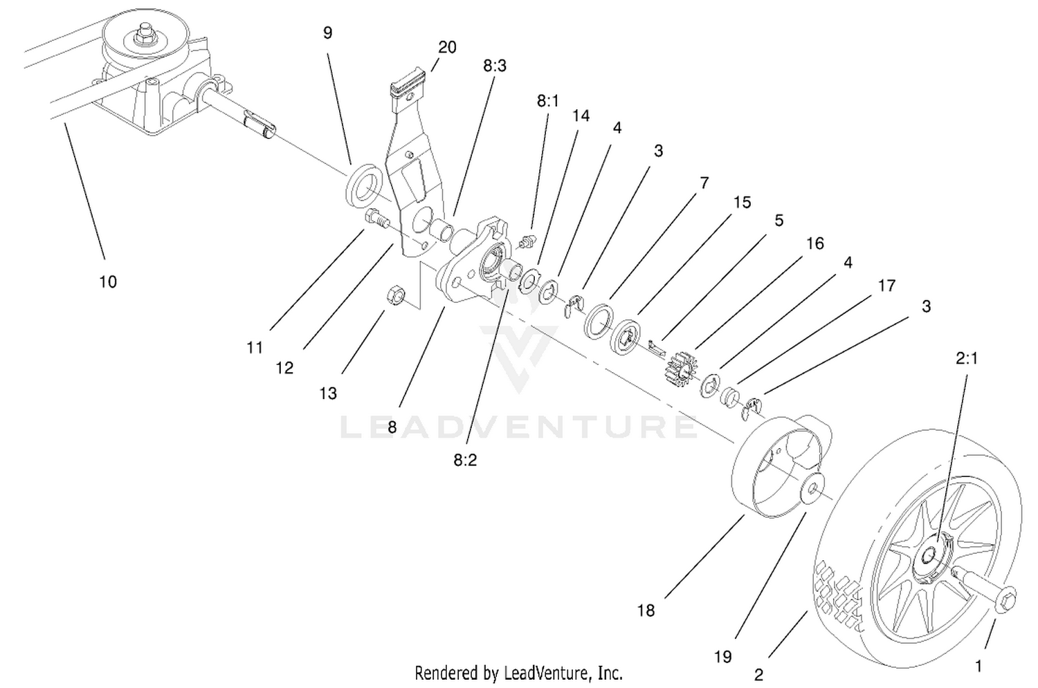 Rear Axle Assembly