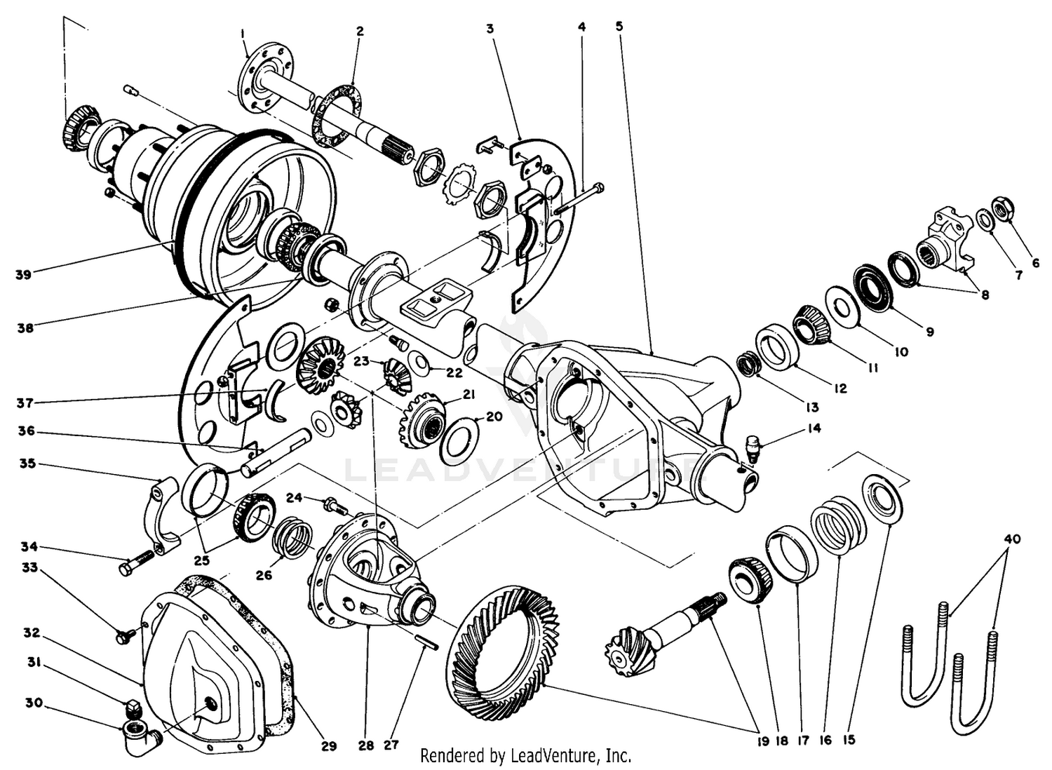 Rear Axle Assembly