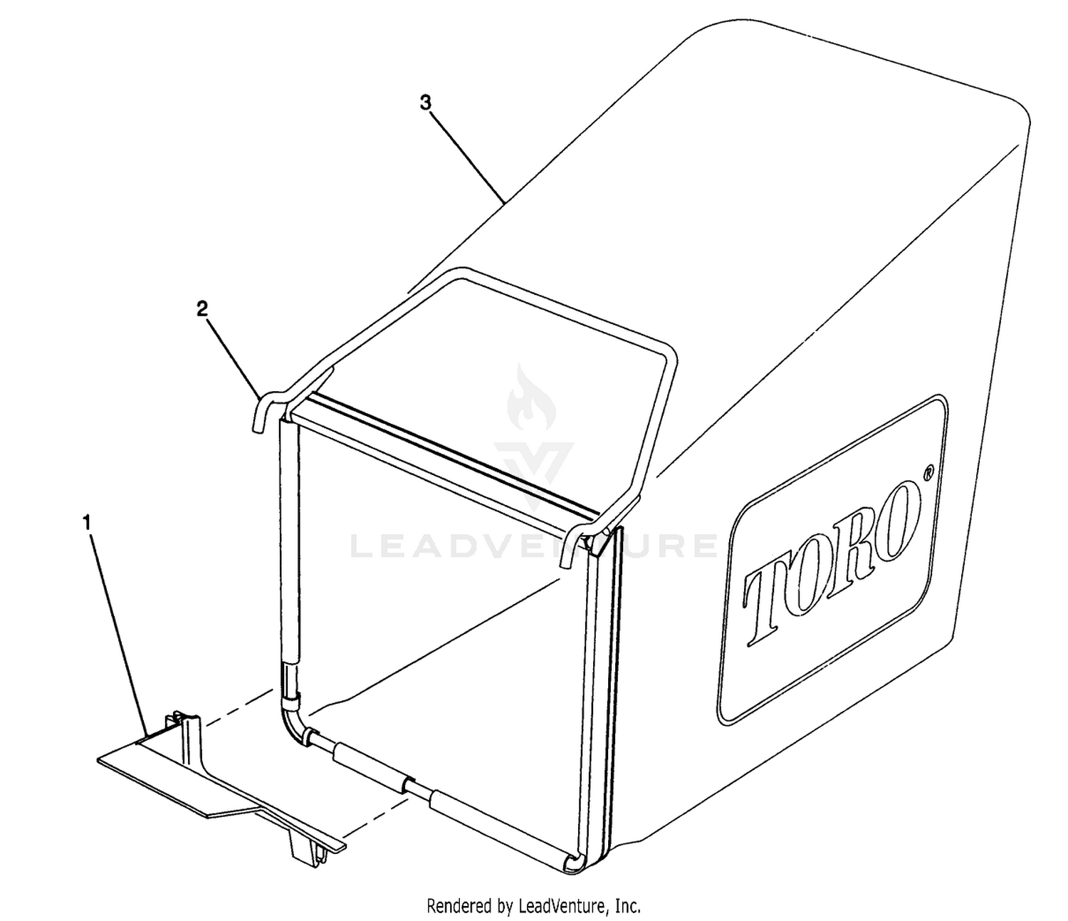 Grass Bag Assembly