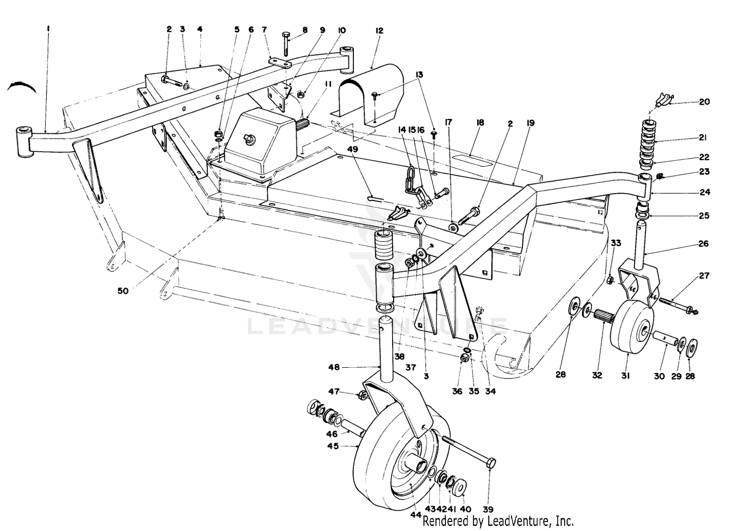 Cutting Unit Model No. 30710 (continued)